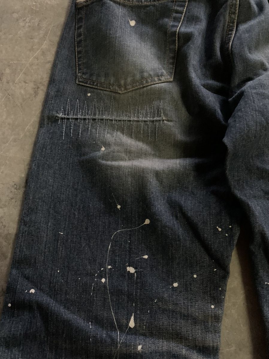 Takeo Kikuchi TAKEO KIKUCHI vintage rusty splatter patchwork boro sashiko Size US 34 / EU 50 - 19 Thumbnail