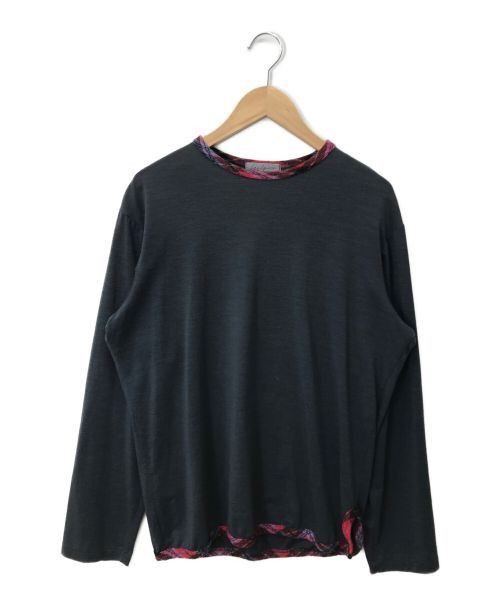 Yohji Yamamoto Yohji Yamamoto pour homme long sleeve cut and sew Size US M / EU 48-50 / 2 - 1 Thumbnail