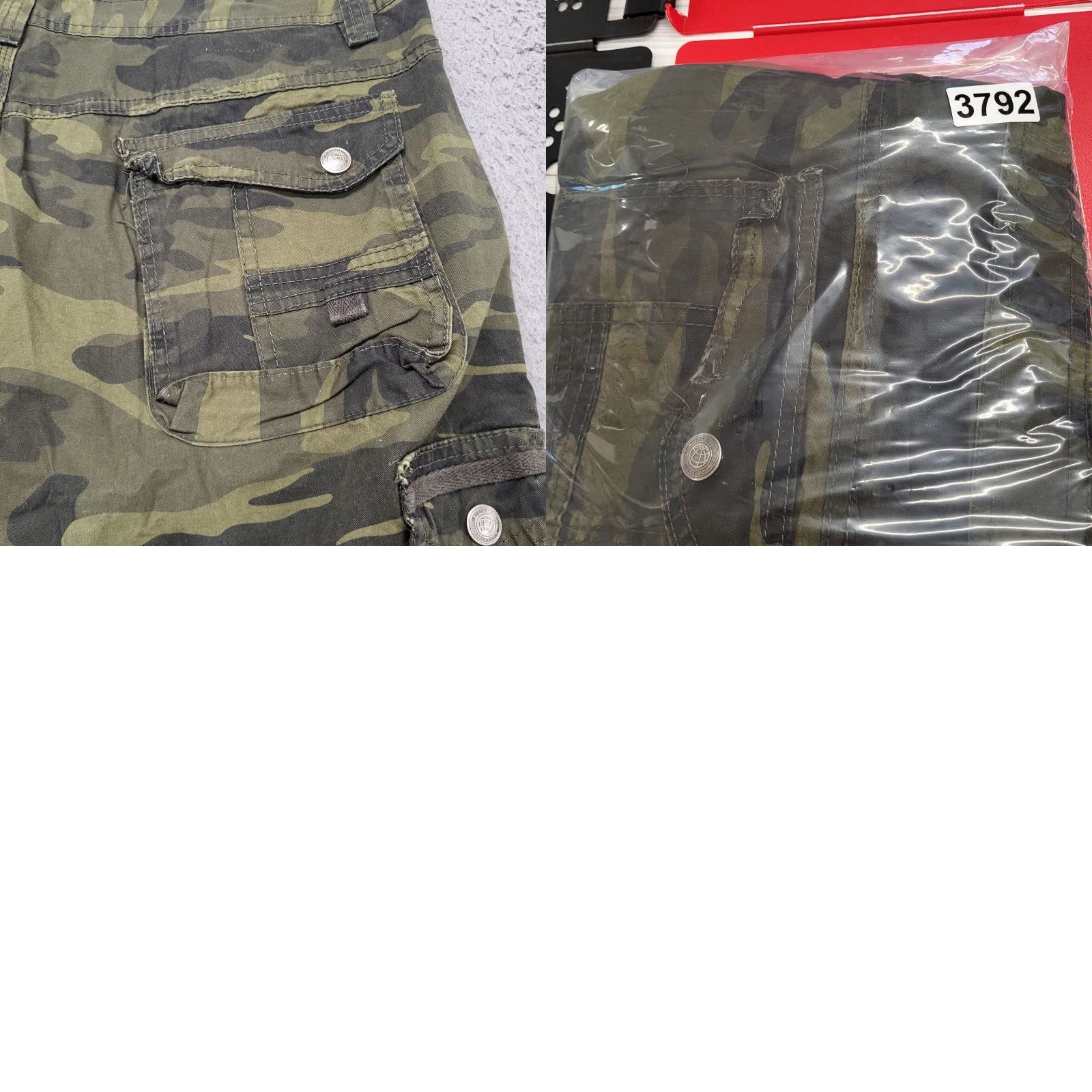 Vintage Free Planet Shorts Men Size 38 Camouflage Cotton Cargo Pockets Hiking Fishing Casual Travel Outdoors 90s? Size US 38 / EU 54 - 9 Thumbnail