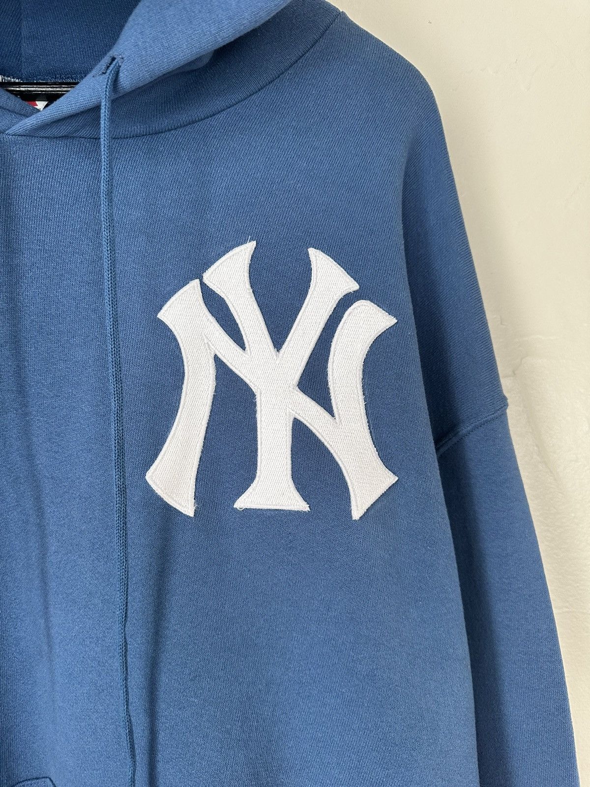 Russell Athletic (XL) SICK NY YANKEES Blue Russell Athletic Hoodie Size US XL / EU 56 / 4 - 5 Thumbnail