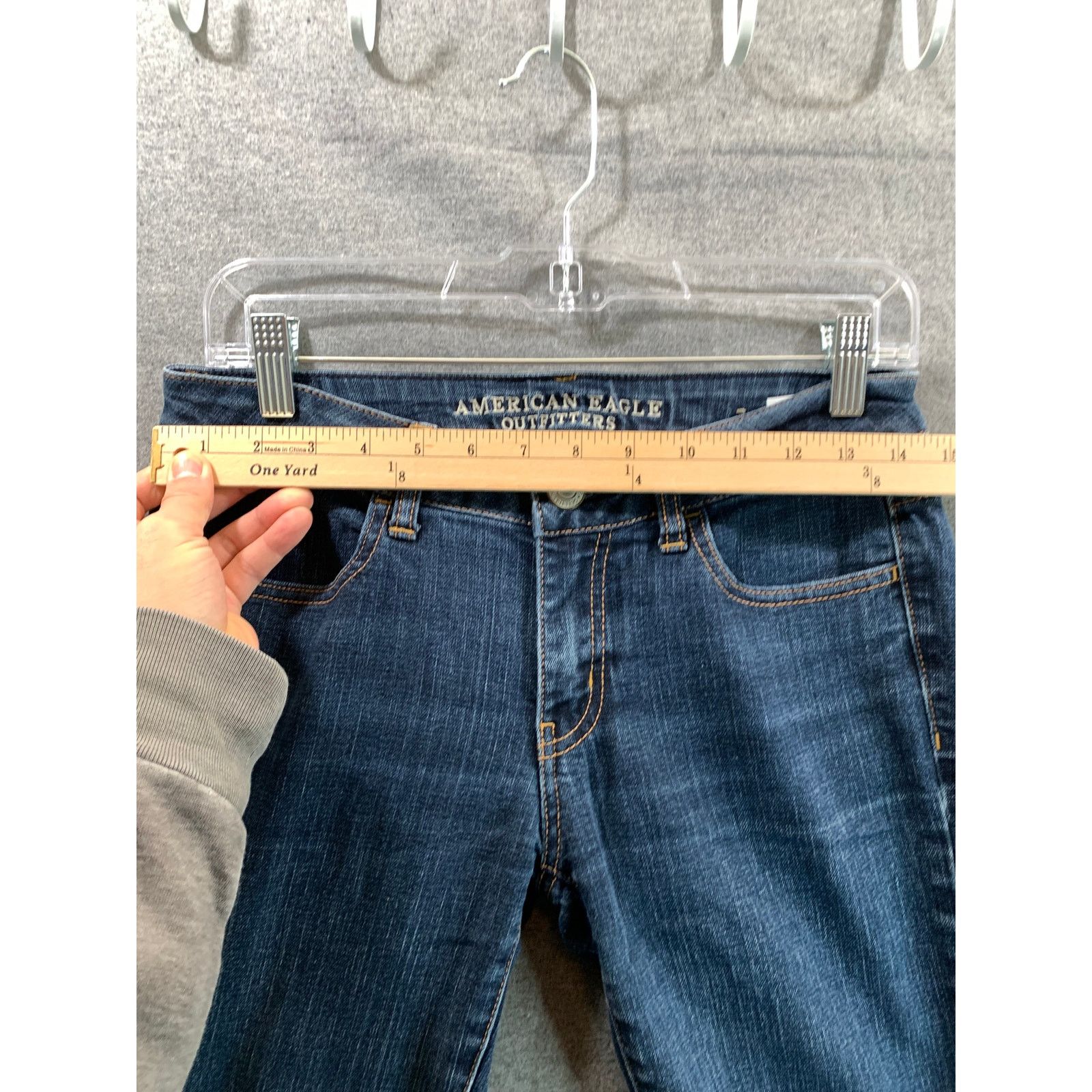 American Eagle Outfitters American Eagle Outfitters Jeans Women Size 6 Blue Size 28" / US 6 / IT 42 - 3 Thumbnail