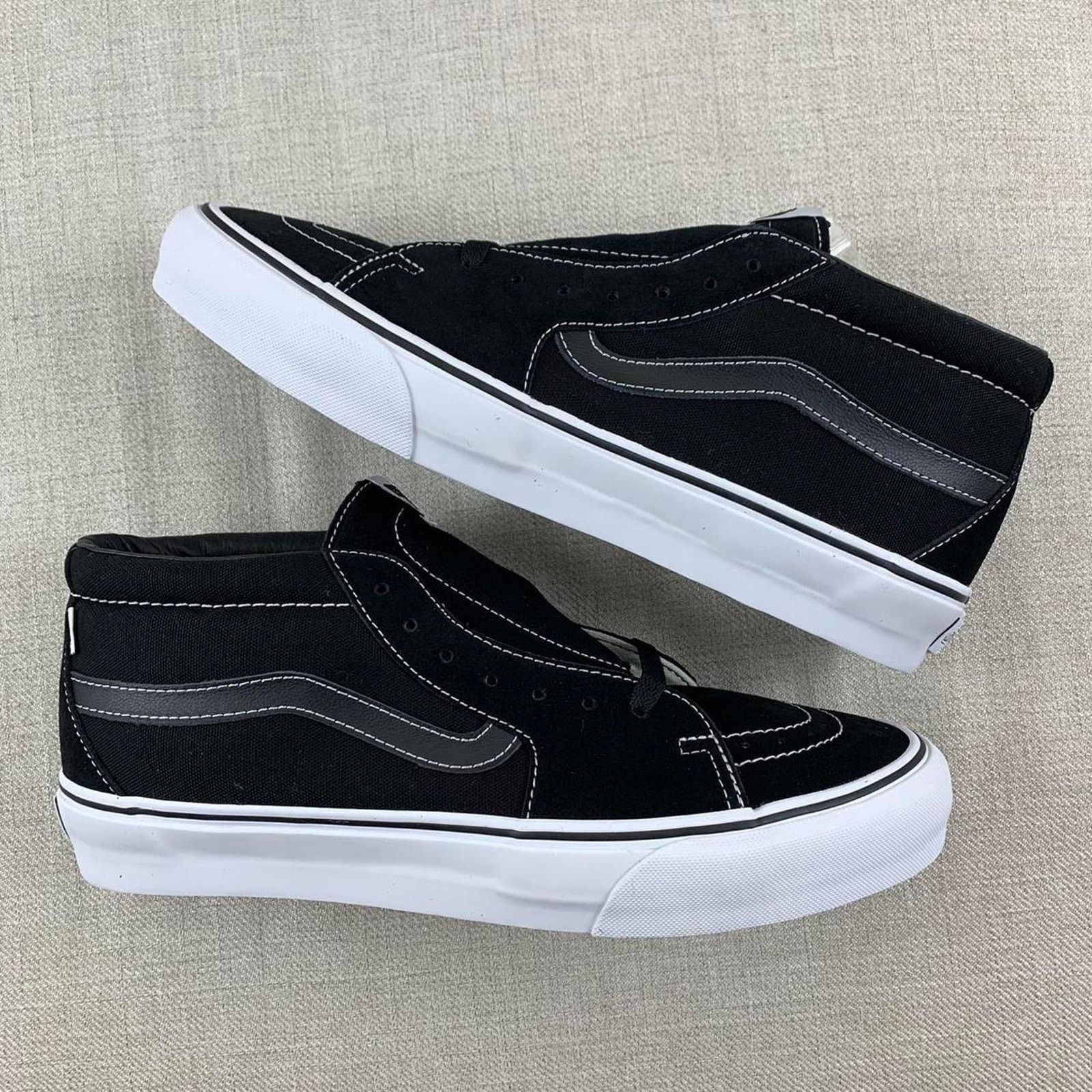 JJJJound × Vans JJJJound x Vans Sk8-Mid Black Men 10 Size US 10 / EU 43 - 2 Thumbnail