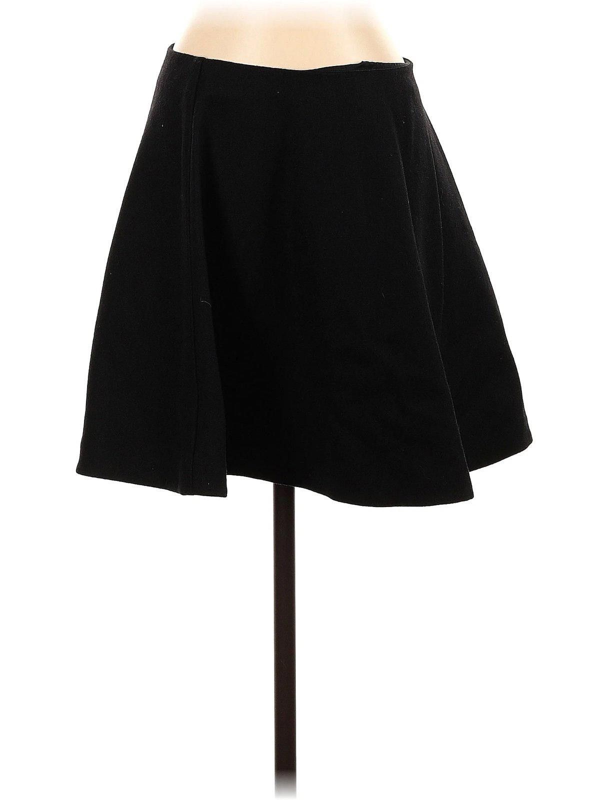 Designer Black Flare Kate Spade Skirt Size 28" / US 6 / IT 42 - 1 Thumbnail