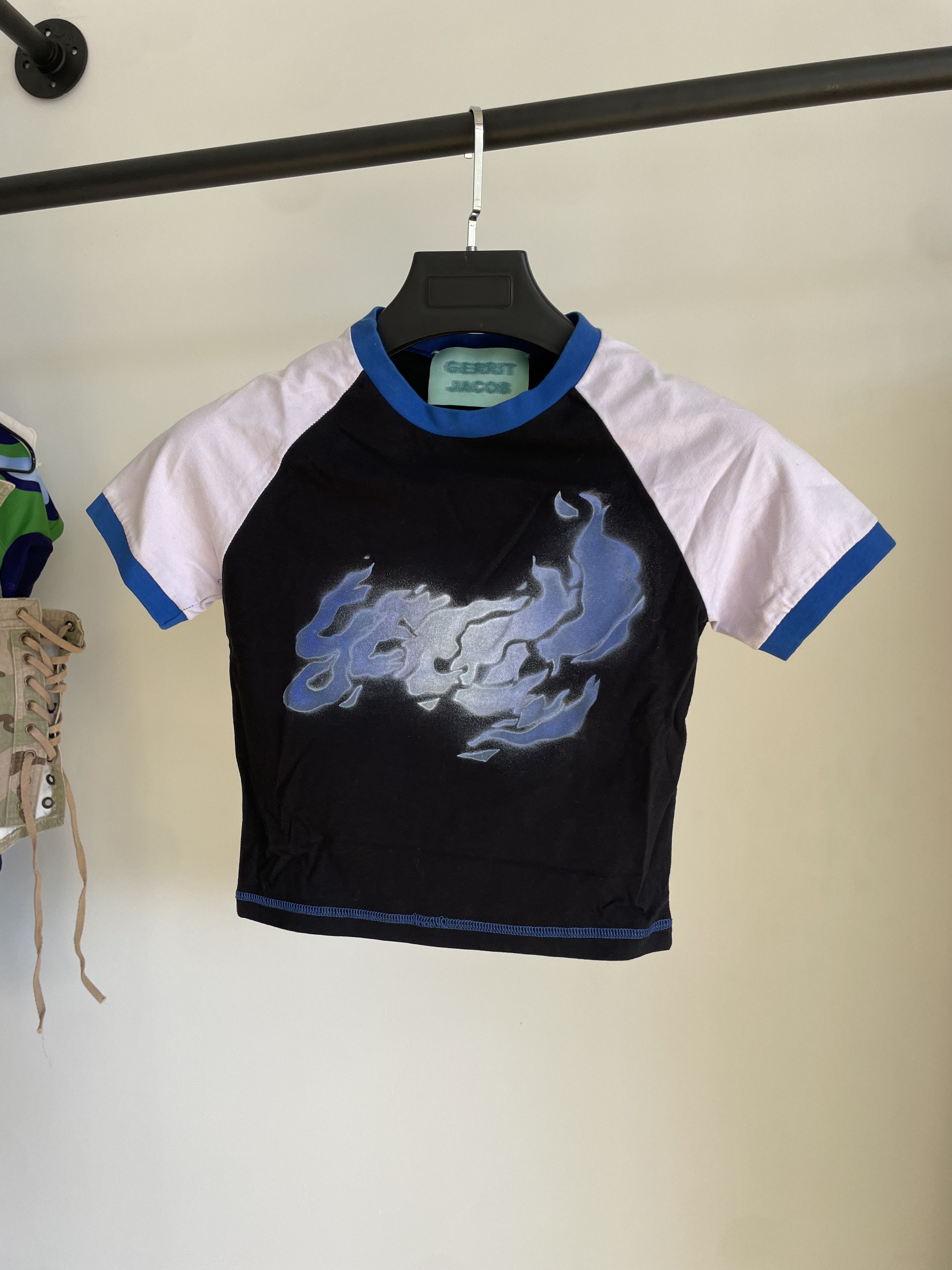 Gerrit Jacob Gerrit Jacobs Air Brush Baby Tee Size S / US 4 / IT 40 - 1 Thumbnail