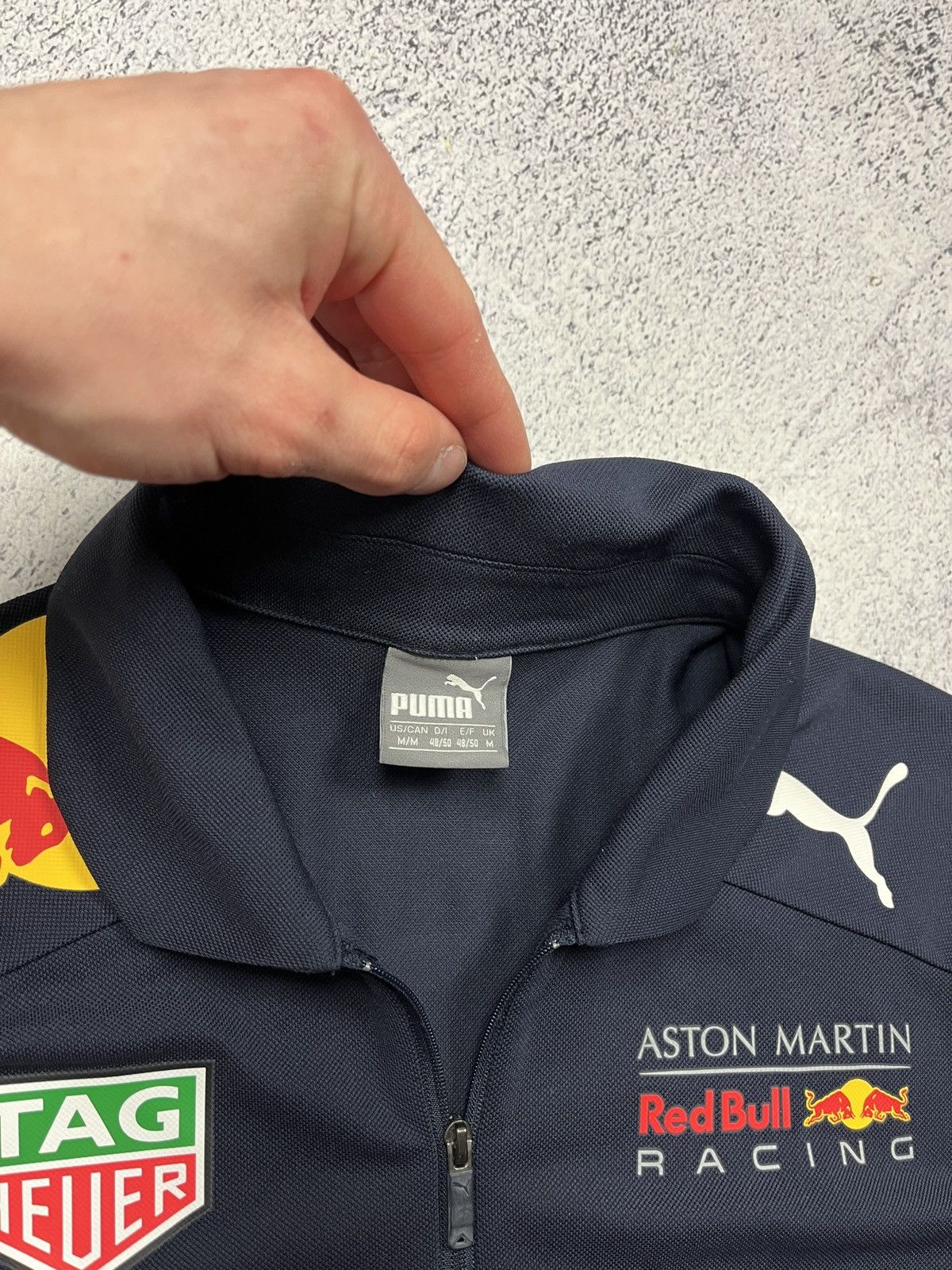 Puma × Red Bull Puma Red Bull Aston Martin Formula 1 Racing Polo T-Shirt Size US M / EU 48-50 / 2 - 8 Thumbnail