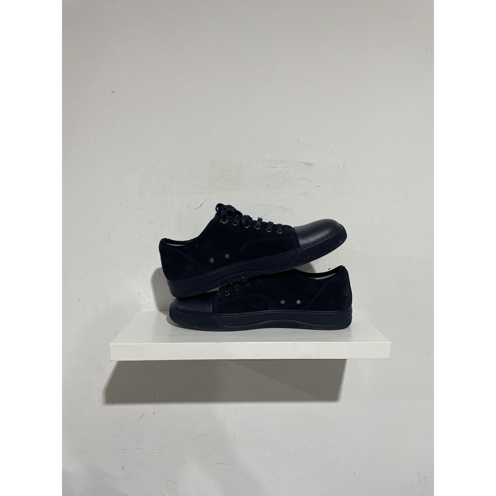 Lanvin LANVIN DBB1 SUEDE SNEAKER BLUE SIZE 9 PREOWNED Size US 9 / EU 42 - 2 Thumbnail