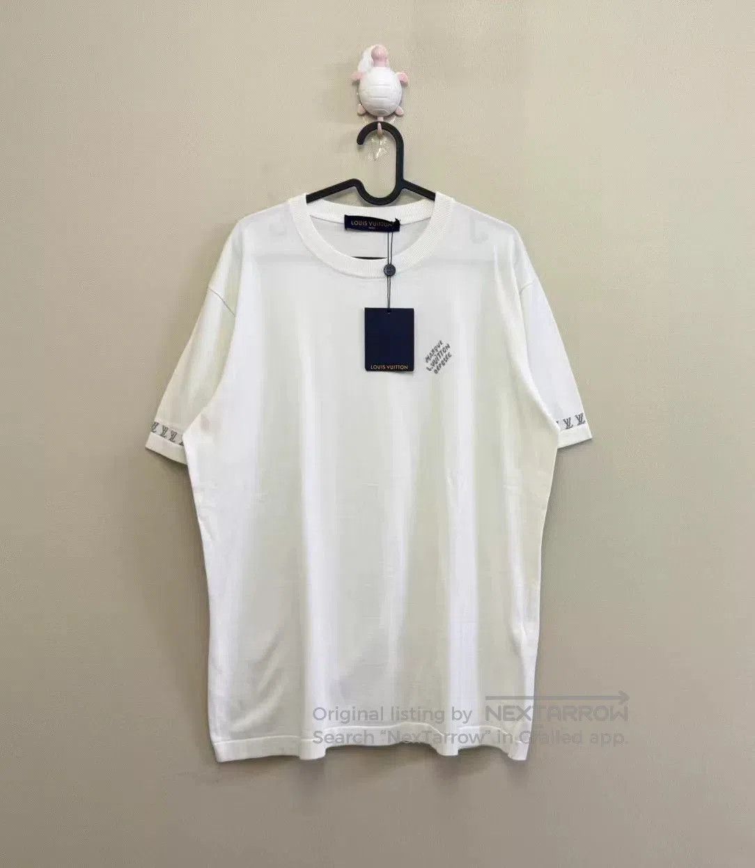 Louis Vuitton Louis Vuitton LV x Pharrell Logo Cuff T-Shirt. Size US L / EU 52-54 / 3 - 1 Thumbnail