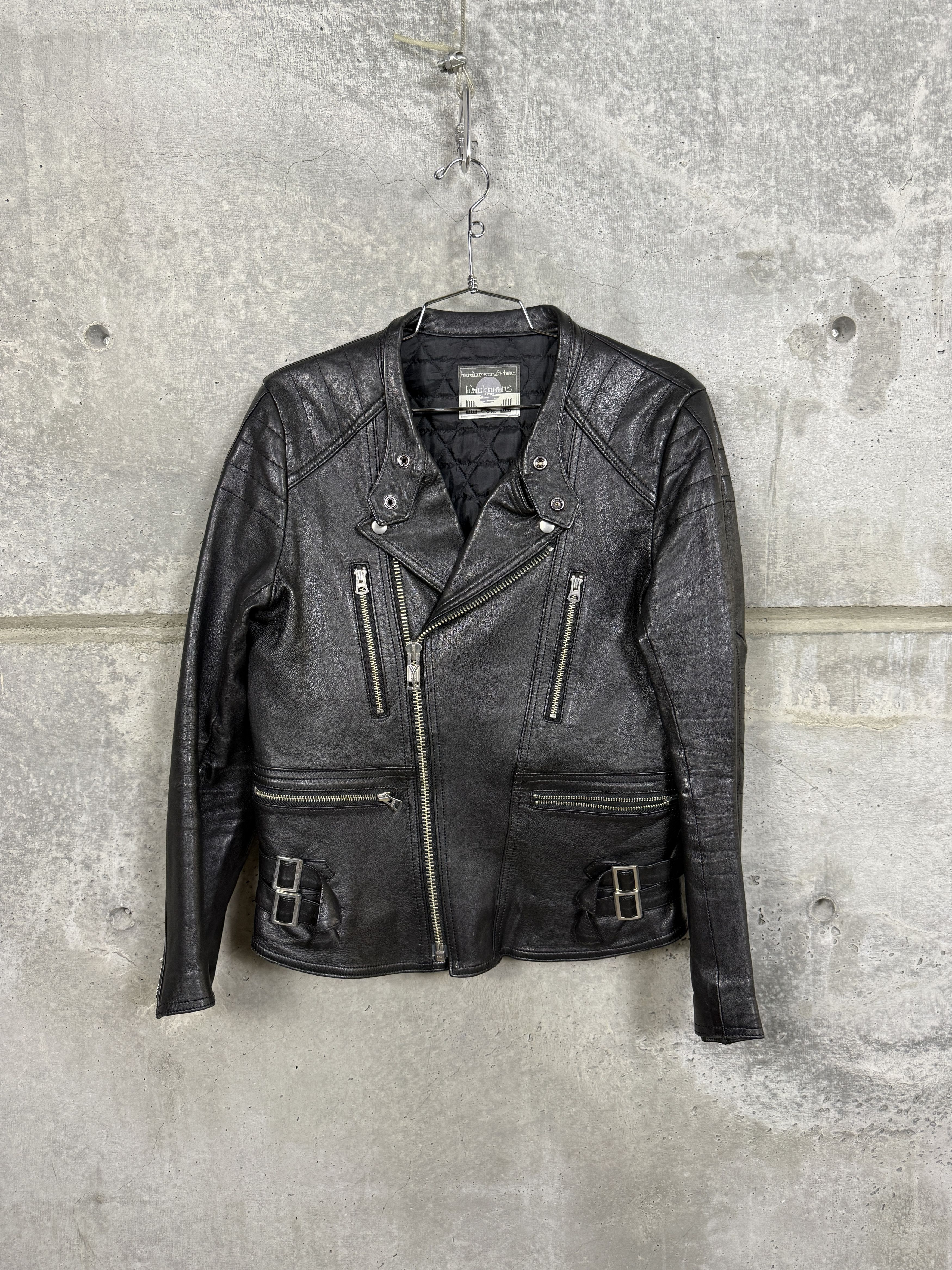 GARA x blackmeans leather jacket