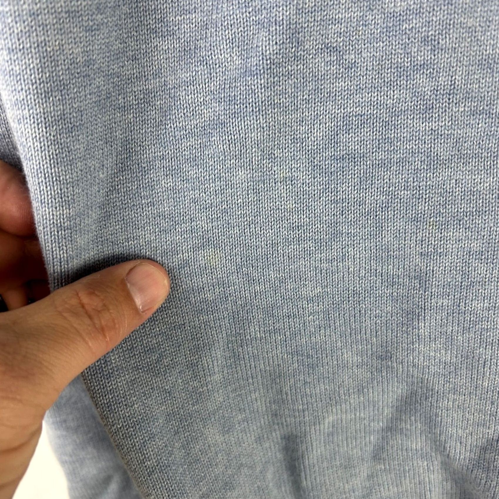 Vintage Fairway & Greene Sweater Vest Mens XL Blue Pima Cotton 1/4 Zip Golf Southern Hills Size US XL / EU 56 / 4 - 5 Thumbnail