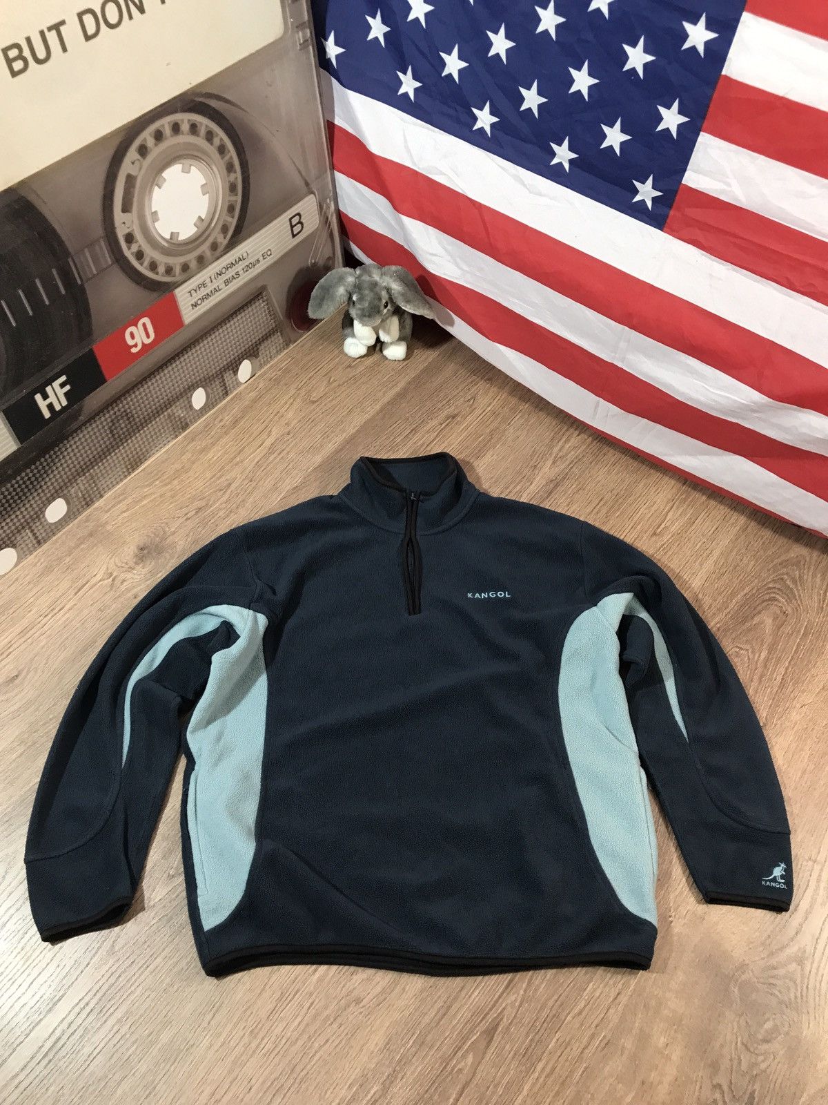 Kangol Vintage Kangol Fleece logo sweatshirt size L Size US L / EU 52-54 / 3 - 1 Thumbnail