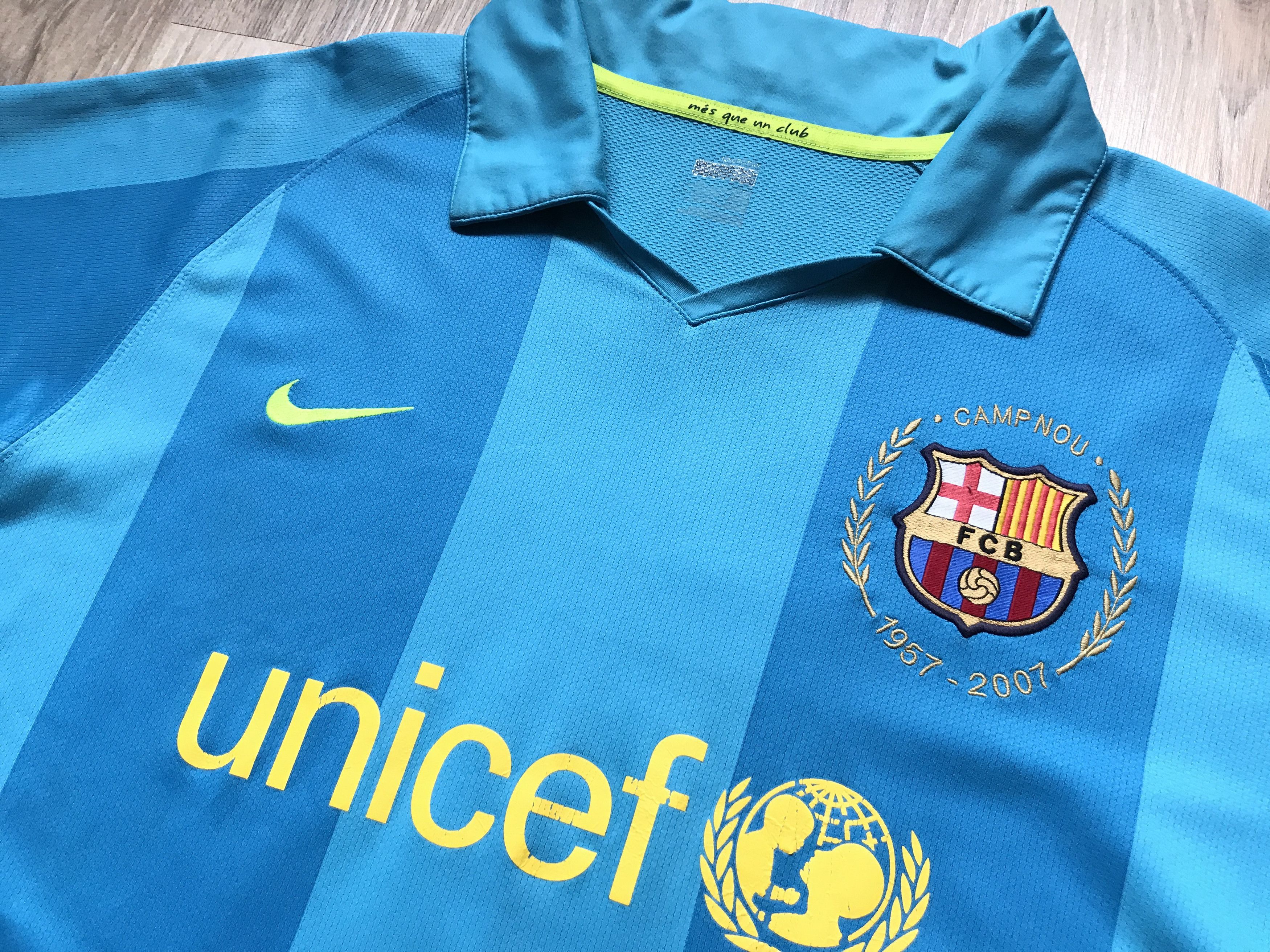 Nike Vintage Nike Barcelona Football Shirt Size US XL / EU 56 / 4 - 3 Thumbnail
