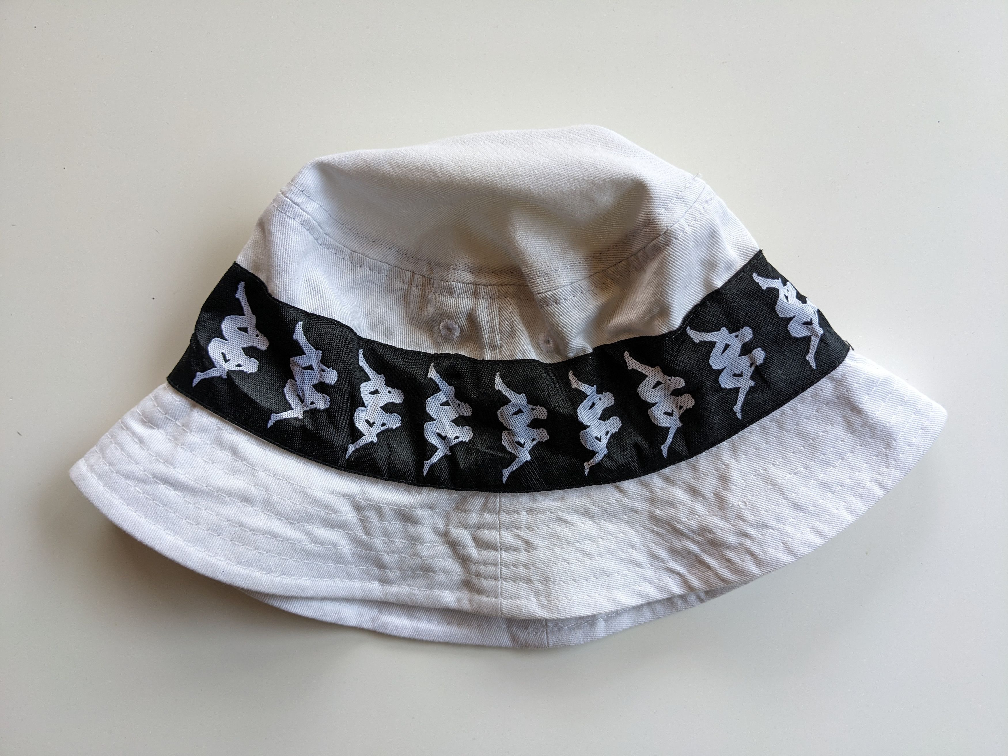 Kappa Kappa sidetape bucket hat holligan Size ONE SIZE - 3 Thumbnail