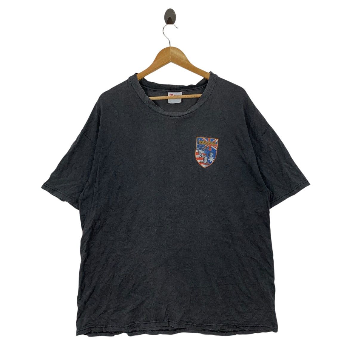 Vintage Vintage 1999 I Survived TANDEM THRUST Guam Usa Tshirt Size US XL / EU 56 / 4 - 3 Thumbnail