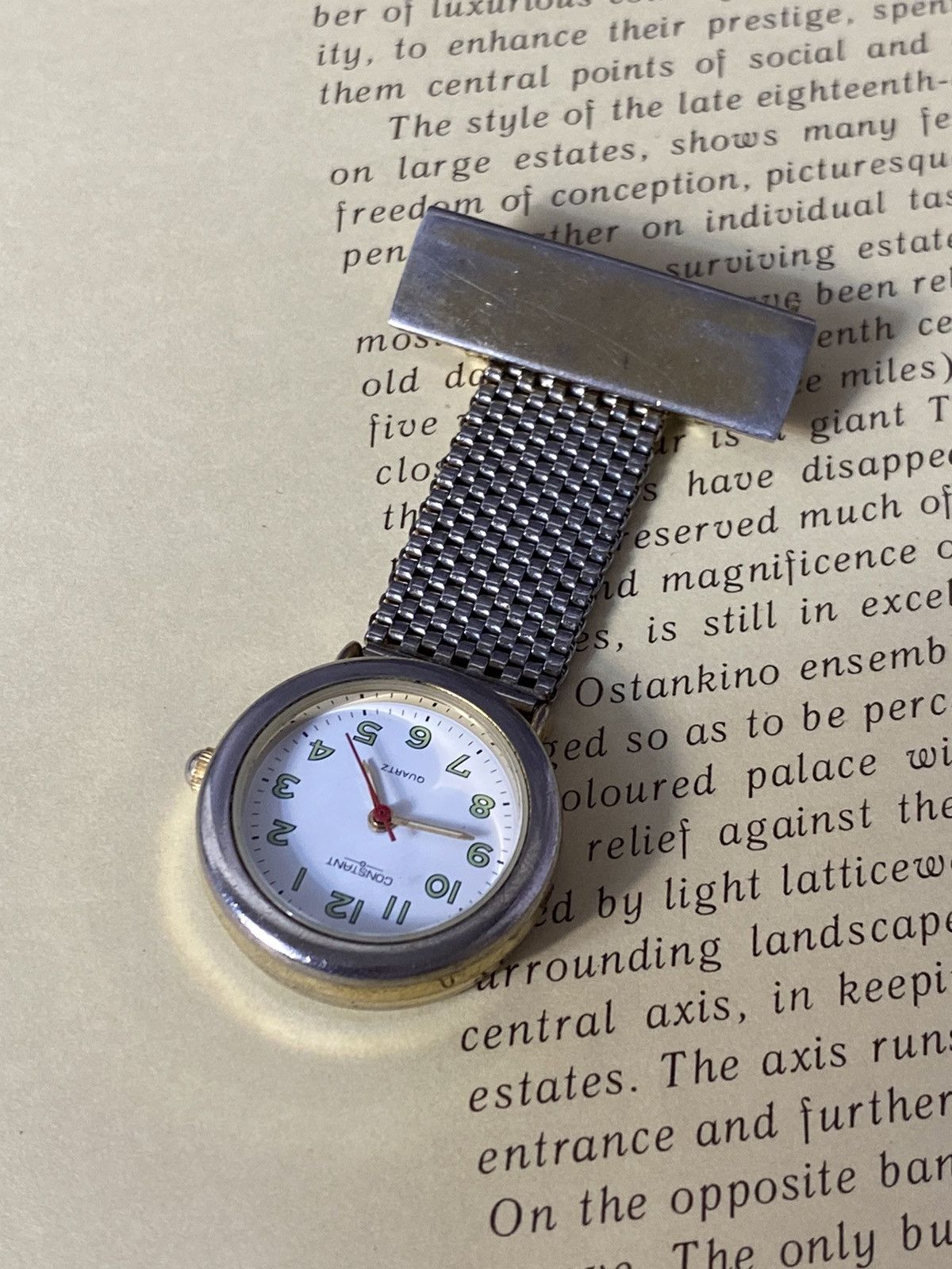 Japanese Brand Vintage Constant NURSE WATCH Clip-On Quartz Size ONE SIZE - 3 Thumbnail