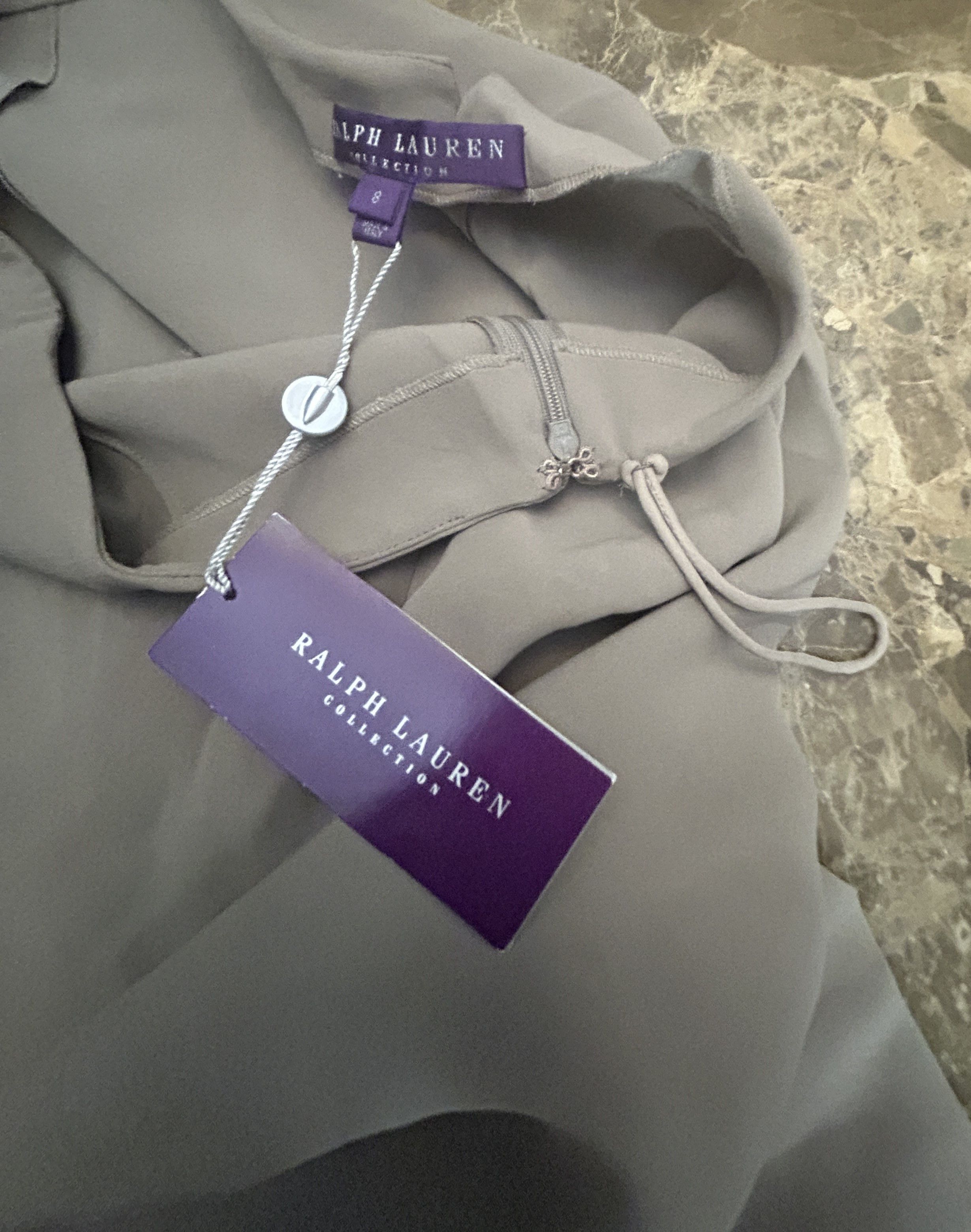 Ralph Lauren Purple Label Ralph Lauren Purple Label Silk Pants Taupe Italy Women’s 8 Size 30" / US 8 / IT 44 - 7 Thumbnail