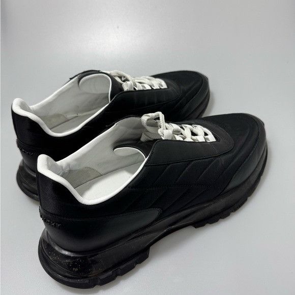 Givenchy Givenchy Trainer Sneakers in Padded Nylon & Leather Black Me Size US 12 / EU 45 - 6 Thumbnail