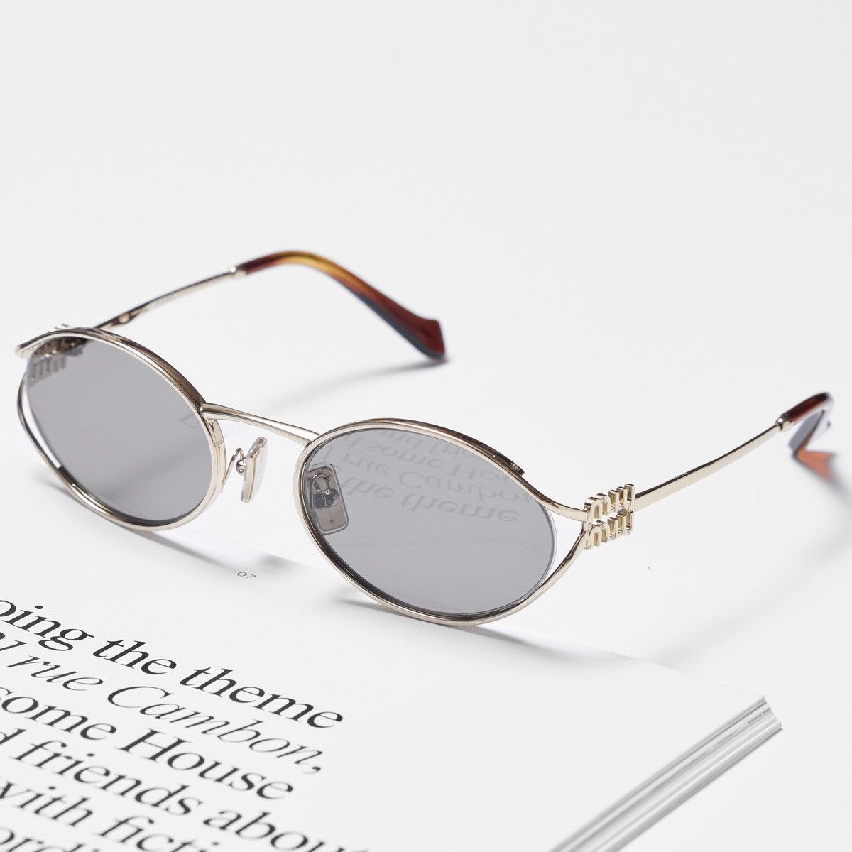 Miu Miu MIU MIU 0MU 52YS ZVN80Q SUNGLASSES Size ONE SIZE - 2 Thumbnail