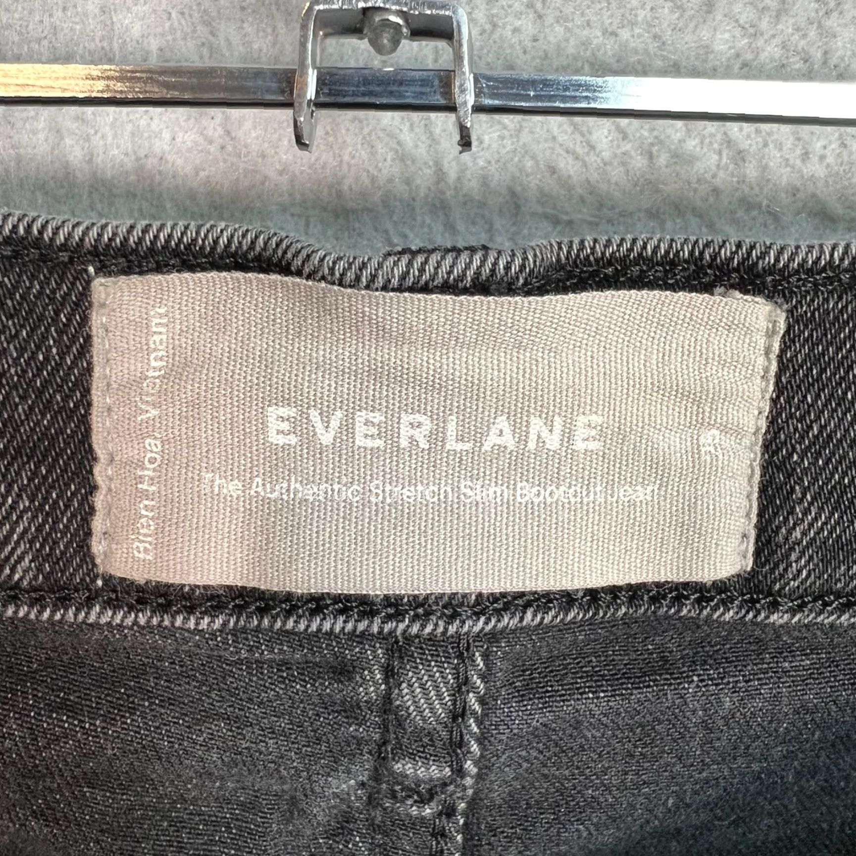 Everlane Everlane Jeans Slim Bootcut Black 25 Womens Denims Stretch Cotton Blend 5-Pocket Inseam 26 Regular Size Type Size 42" / US 20 - 3 Thumbnail