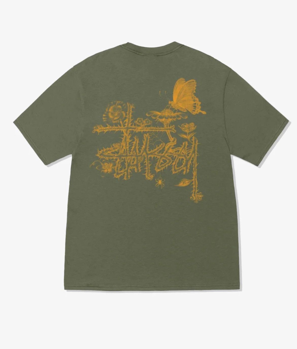 Stussy Stussy In Bloom Green Tee Shirt Size US M / EU 48-50 / 2 - 1 Thumbnail