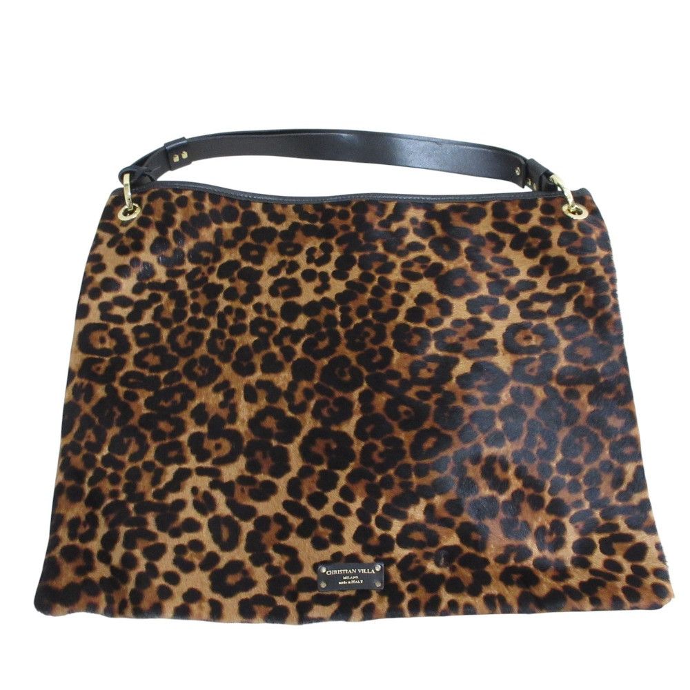 Other Other Christian Villa Haircalf 2way Bag Fur Shoulder Bag DUTY FREE for USA Size ONE SIZE - 1 Thumbnail
