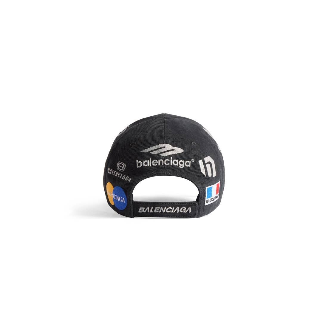 Balenciaga o1in1g0325 Size: S / Top League Hat / Cap in Black Size ONE SIZE - 3 Thumbnail