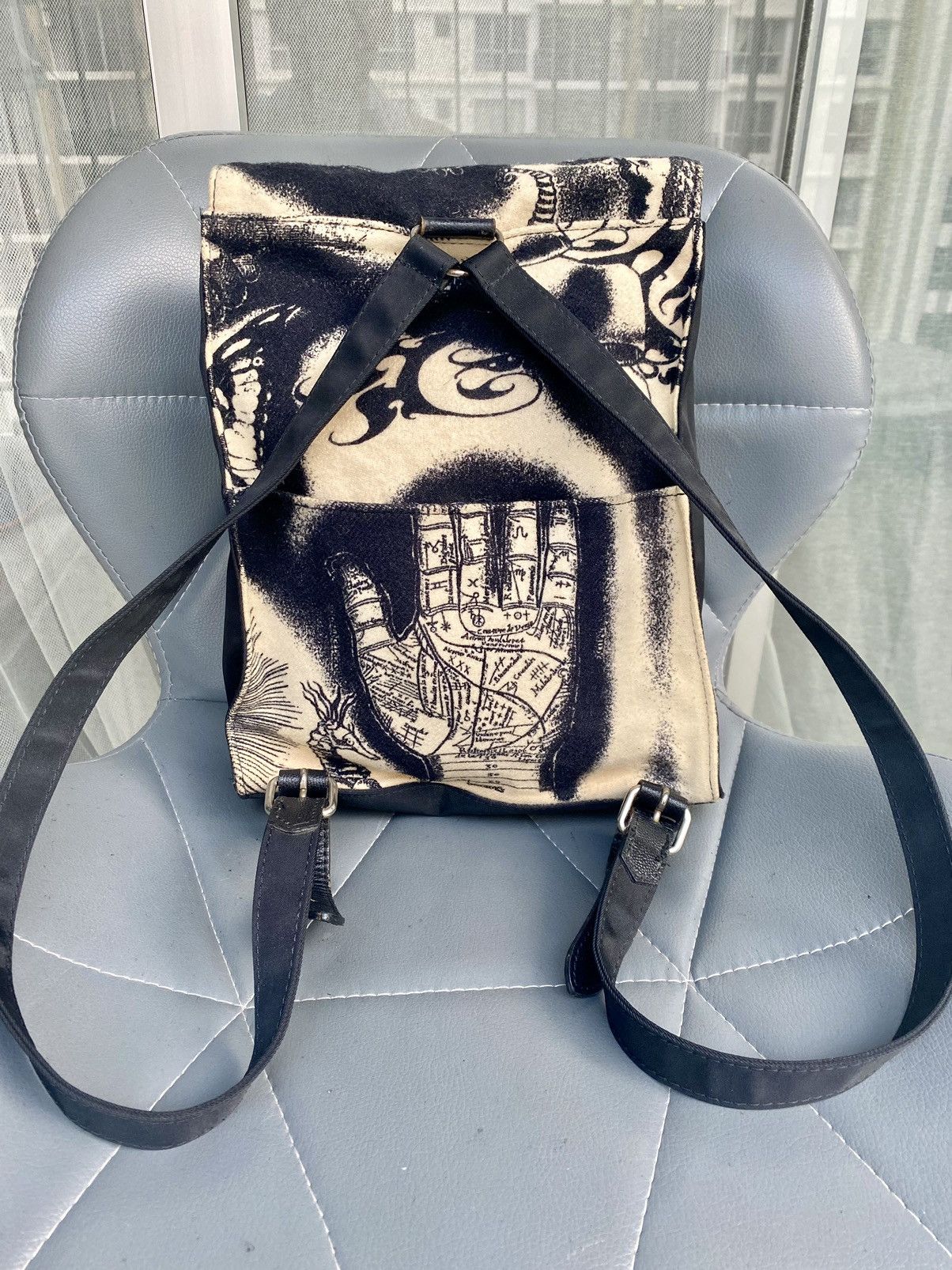 Jean Paul Gaultier 🔥Sick🔥Very Rare vintage Junior Gaultier Printed Bagpack Size ONE SIZE - 7 Thumbnail