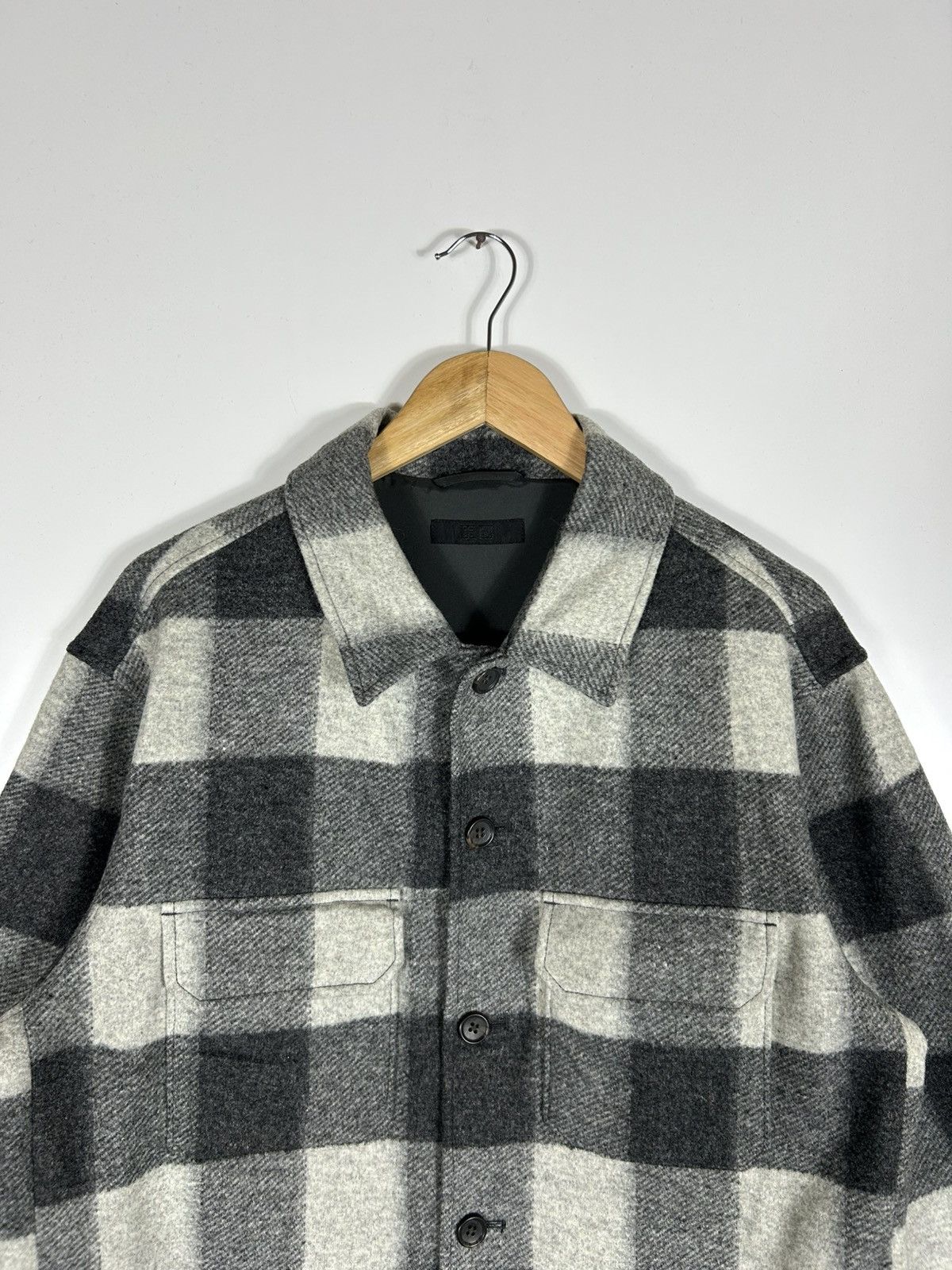 Japanese Brand × Uniqlo 🔥Uniqlo Flannel Button Workers Style Chore Shirt Jacket Size US L / EU 52-54 / 3 - 4 Thumbnail