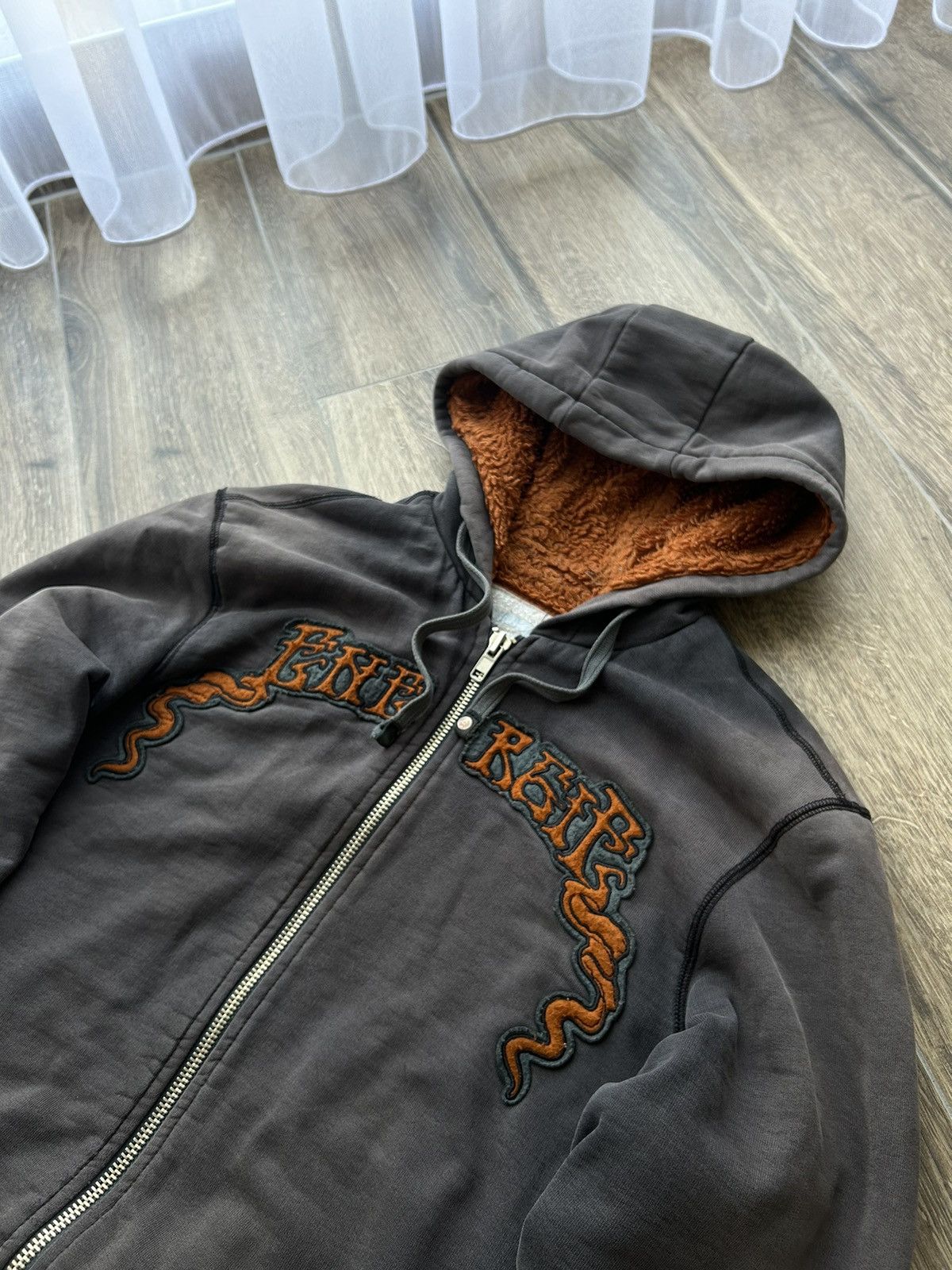 Designer × Japanese Brand × Vintage Vintage Energy Big logo y2k zip-hoodies faded rare mens Size US M / EU 48-50 / 2 - 3 Thumbnail