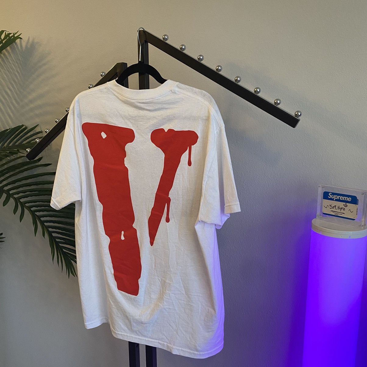 City Morgue × Vlone Vlone x City Morgue Tee White Size US L / EU 52-54 / 3 - 3 Thumbnail
