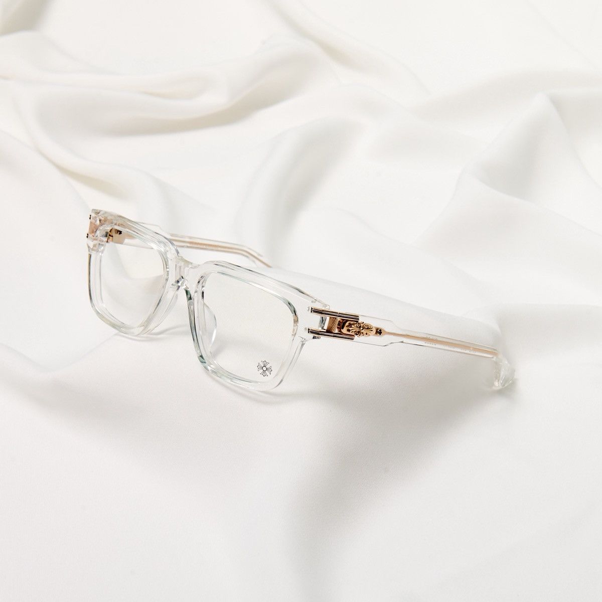 Chrome Hearts CHROME HEARTS BULGE CRYSTAL SUNGLASSES Size ONE SIZE - 1 Thumbnail
