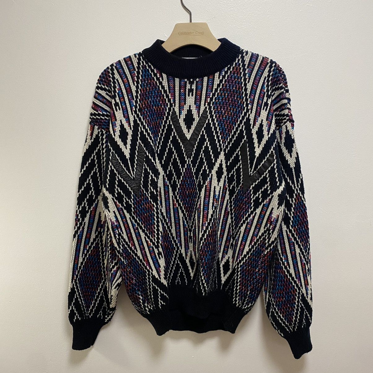 Vintage 90’s McGregor Pullover Knit Sweater Size US L / EU 52-54 / 3 - 3 Thumbnail
