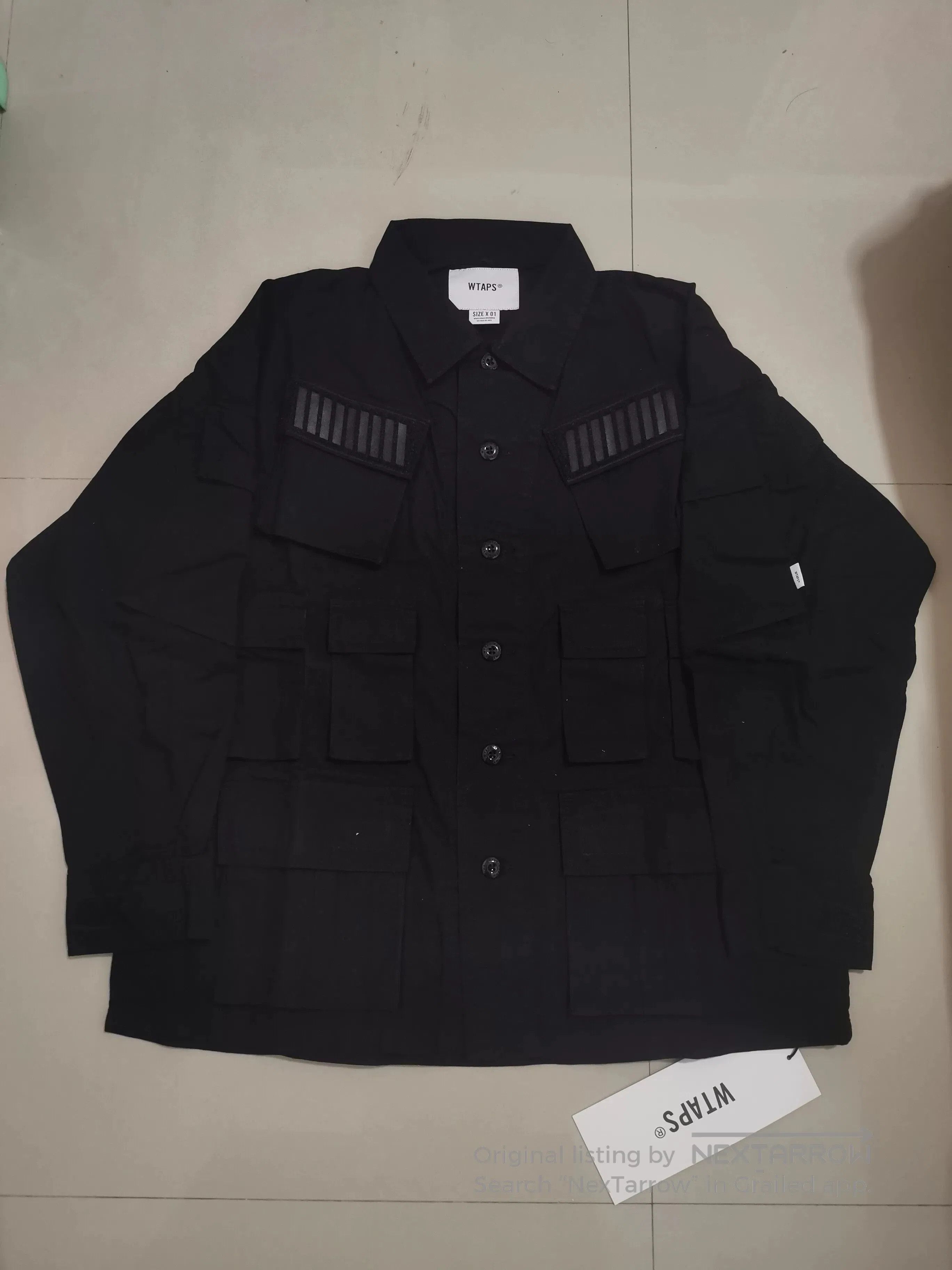 Wtaps WTAPS 19AW Ten Pocket Black Jacket S. Size US S / EU 44-46 / 1 - 1 Thumbnail