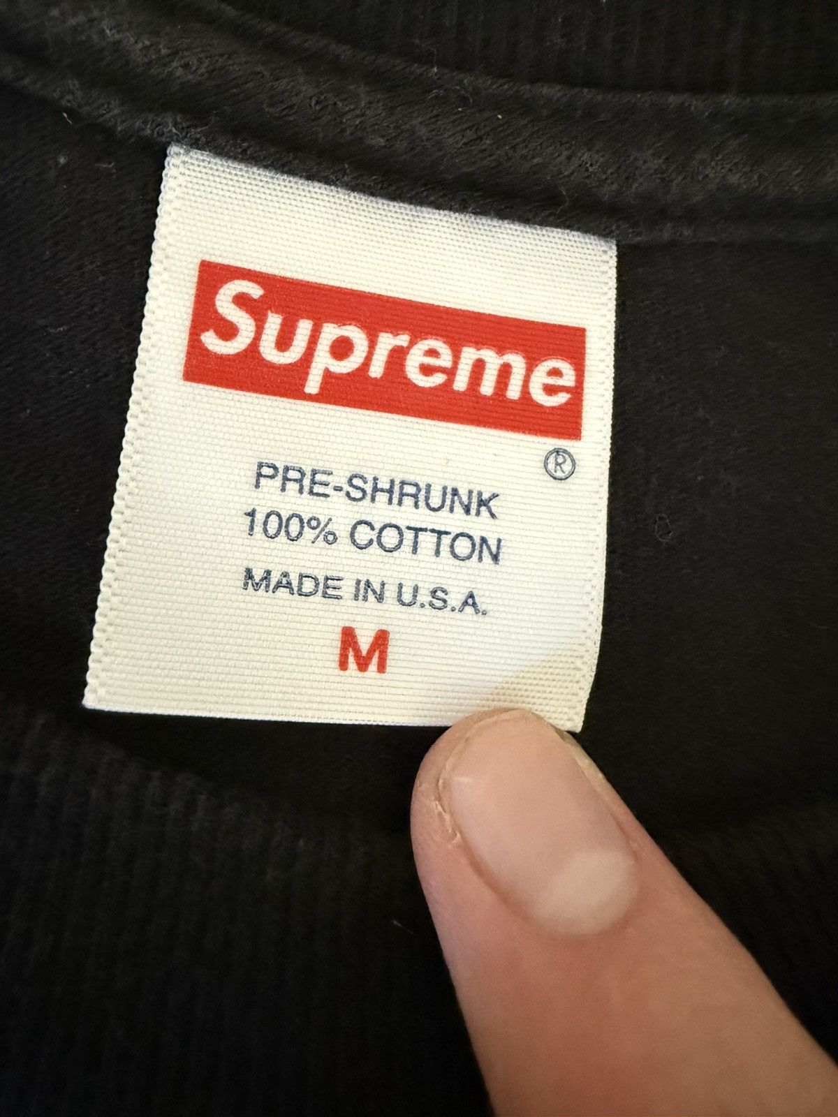 Supreme Supreme Banner Tee (Fw19) Size US M / EU 48-50 / 2 - 4 Thumbnail