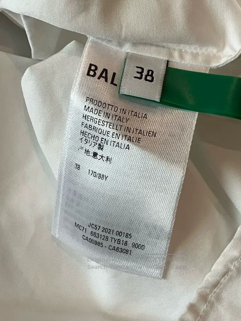 Balenciaga Balenciaga Free letter printing on the back of white short Size XS / US 0-2 / IT 36-38 - 6 Thumbnail