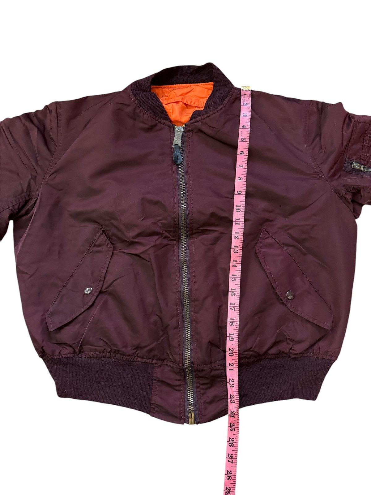 Alpha Industries VINTAGE ALPHA INDUSTRIES USAF MILITARY STYLE BOMBER JACKET Size US L / EU 52-54 / 3 - 12 Thumbnail