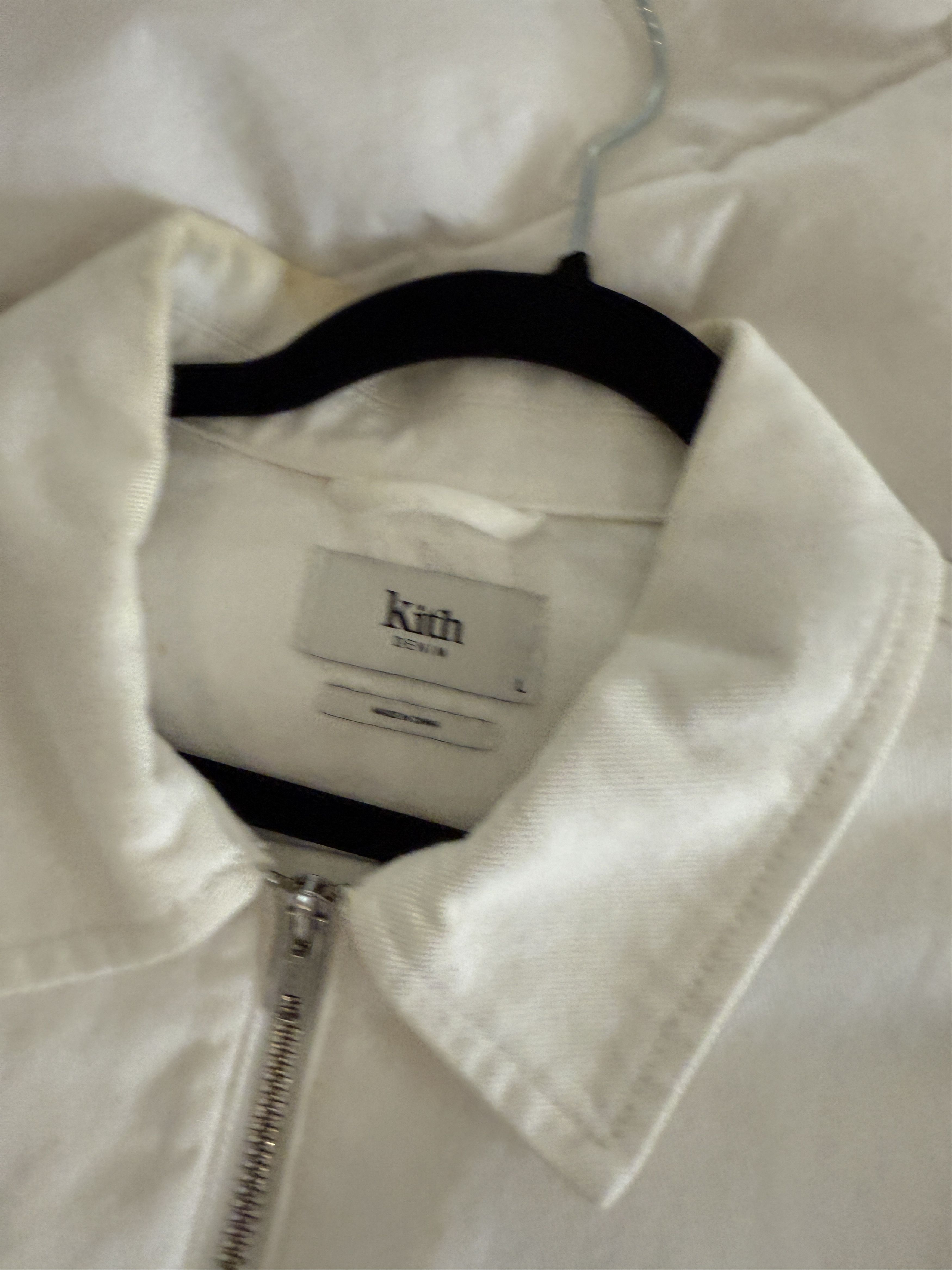 Kith Kith White Zip Denim Jacket Size US M / EU 48-50 / 2 - 5 Thumbnail
