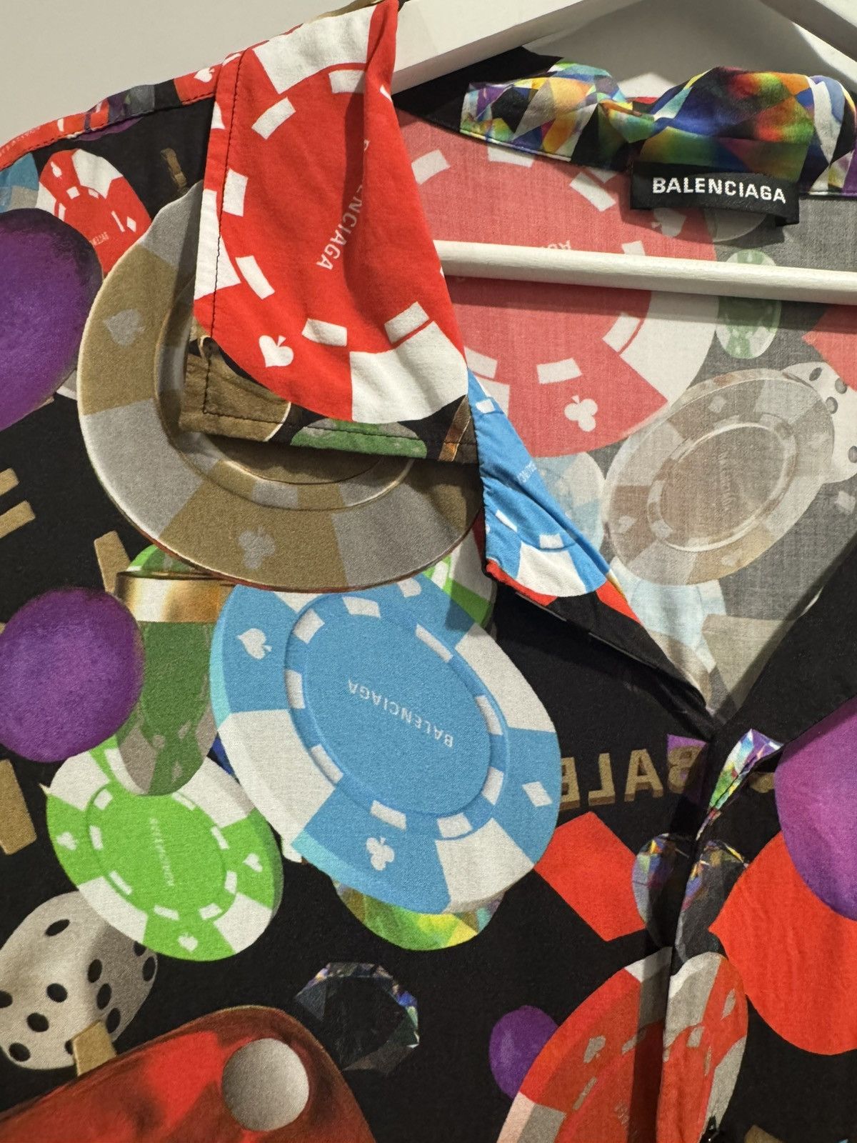 Balenciaga Balenciaga Casino Shirt Size US XXL / EU 58 / 5 - 3 Thumbnail