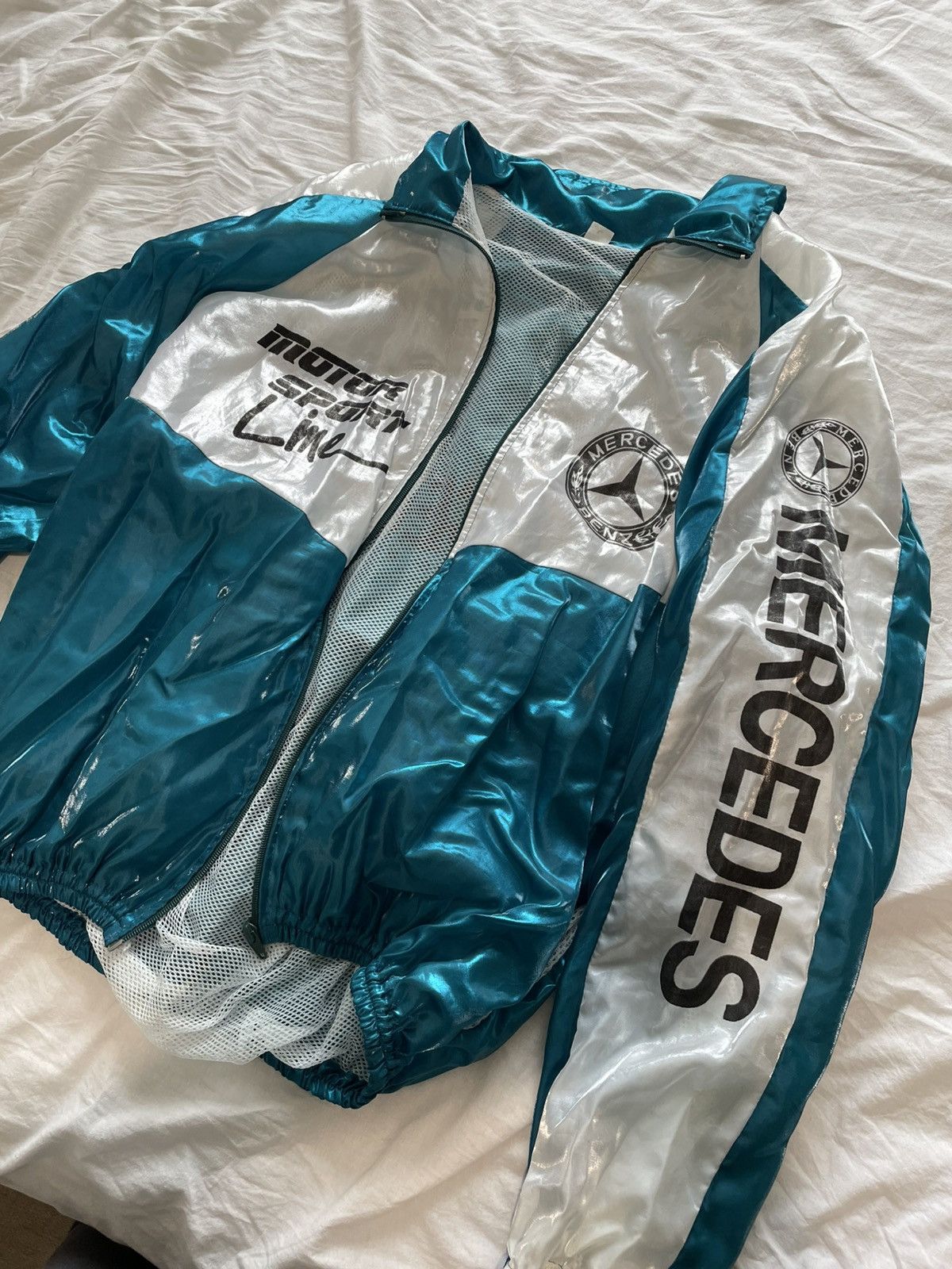 Mercedes-Benz Mercedes benz vintage sport racing jacket Size US XL / EU 56 / 4 - 4 Thumbnail