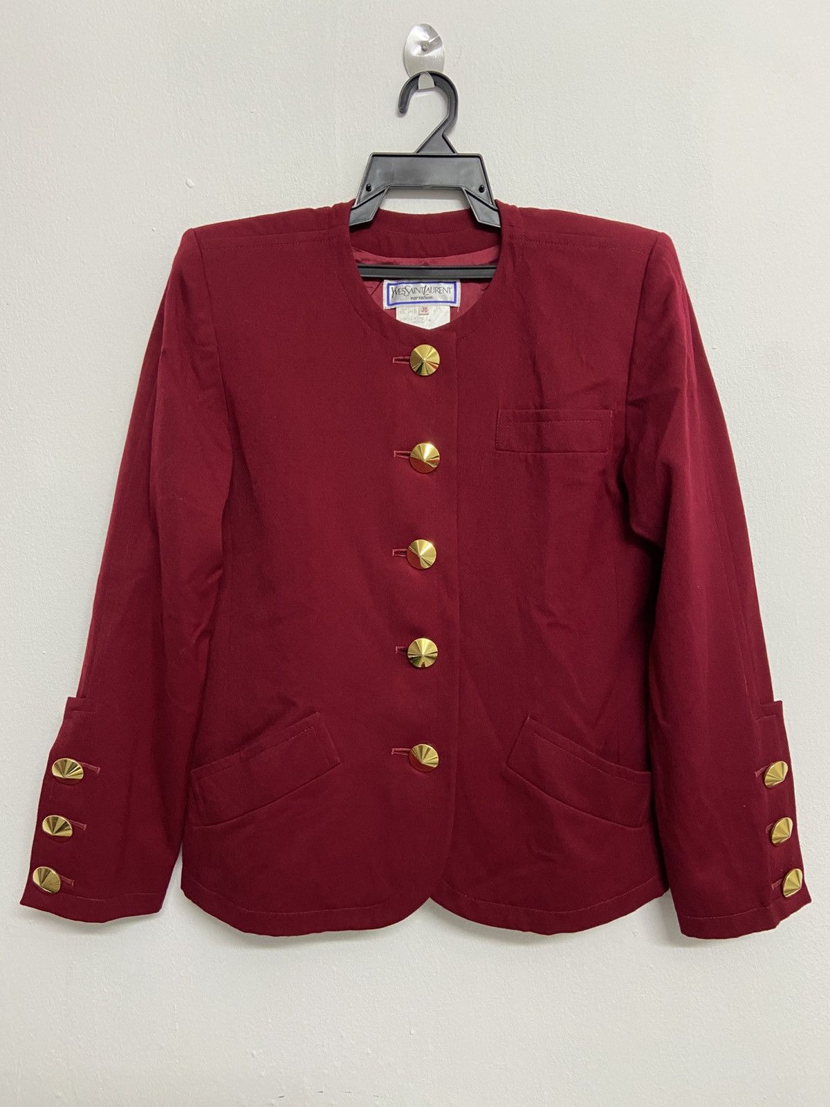 Yves Saint Laurent Yves Saint Laurent Coat jacket Size S / US 4 / IT 40 - 2 Thumbnail