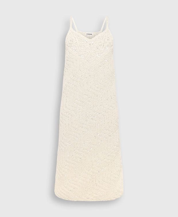 Jil Sander Crochet dress Size XXS / US 00 / IT 34 - 1 Thumbnail
