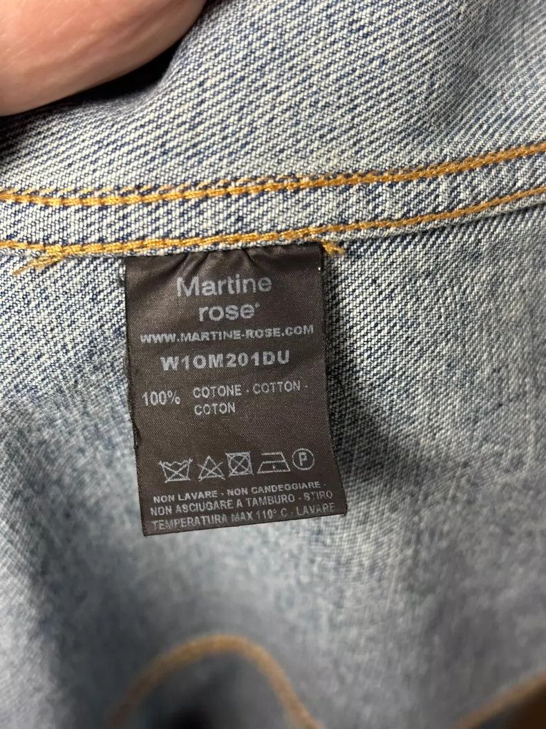 Martine Rose Martine Rose Denim jacket Size US XS / EU 42 / 0 - 7 Thumbnail
