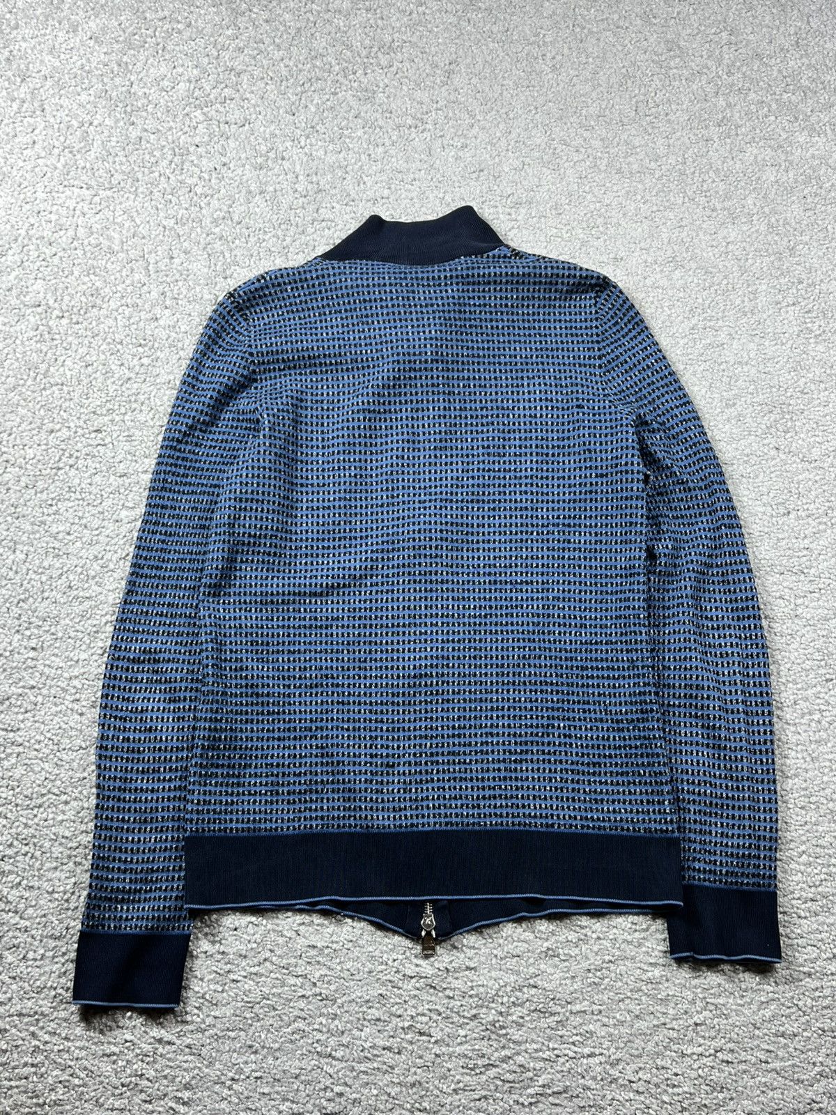 Louis Vuitton Louis Vuitton Full Zip Blue Sweater Size US S / EU 44-46 / 1 - 7 Thumbnail