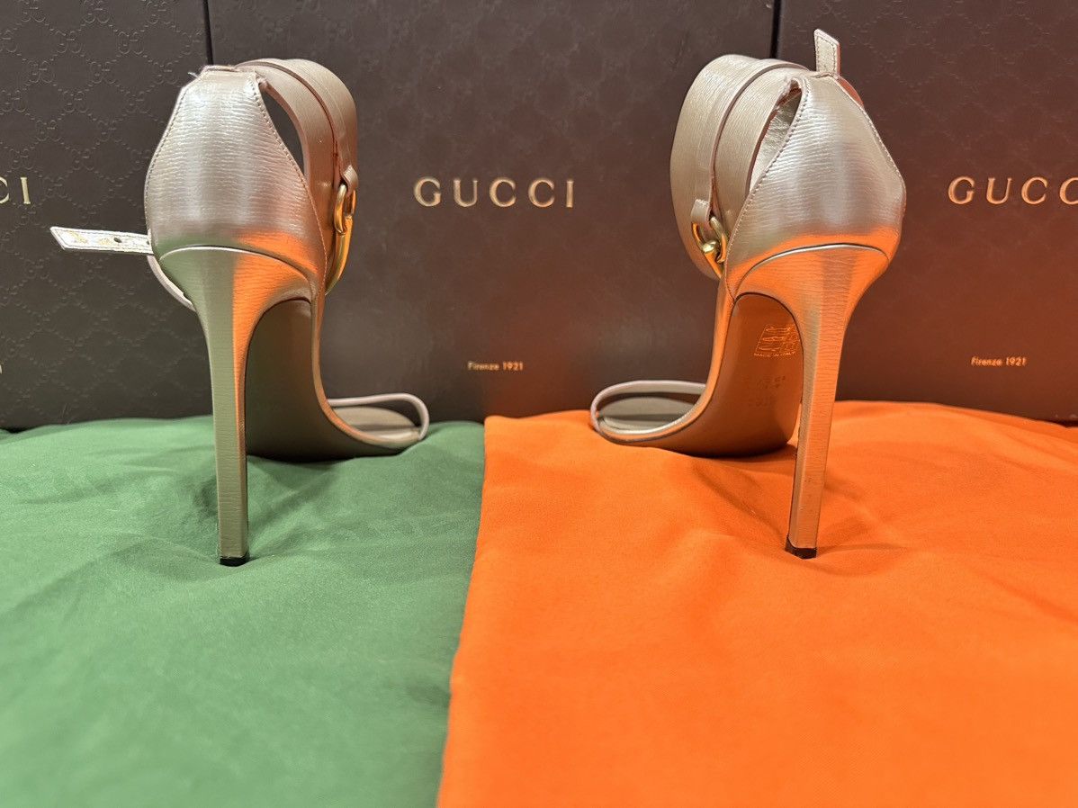 Gucci Gucci Women’s Metallic Gold Sandals Size 8.5 US Euro 38.5 Size US 8.5 / IT 38.5 - 10 Thumbnail