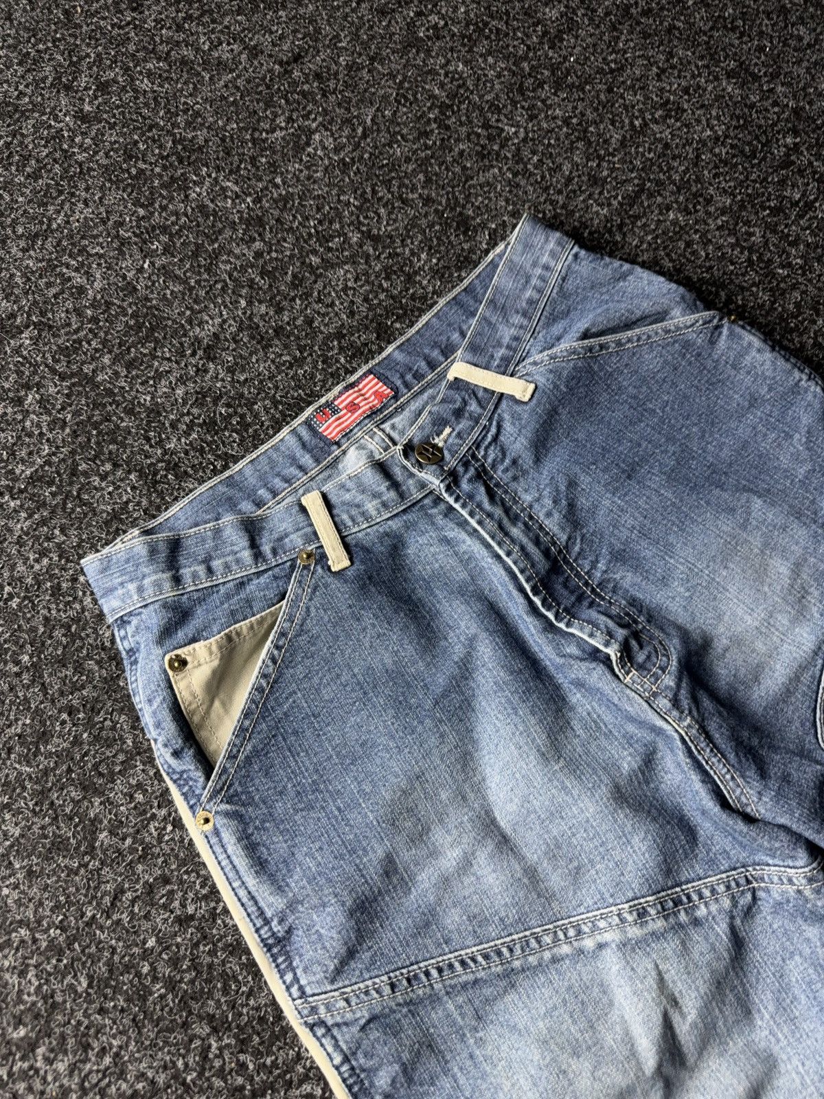 Japanese Brand × Vintage Vintage 90s Baddy USA Denim pants jeans Y2K Size US 30 / EU 46 - 7 Thumbnail
