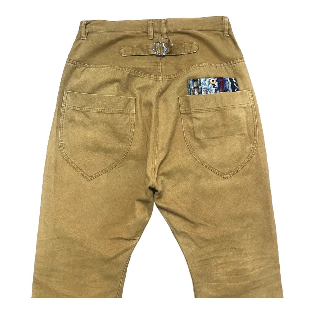 Japanese Brand × Vintage Hanjira Cropped Like Kapital Pant Size US 32 / EU 48 - 5 Thumbnail