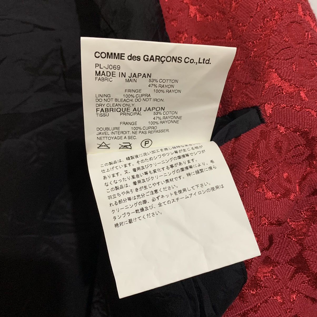 Comme des Garcons Homme Plus Comme des Garcons Homme Plus FW13 Brocade Tassel Blazer Size 38R - 23 Thumbnail