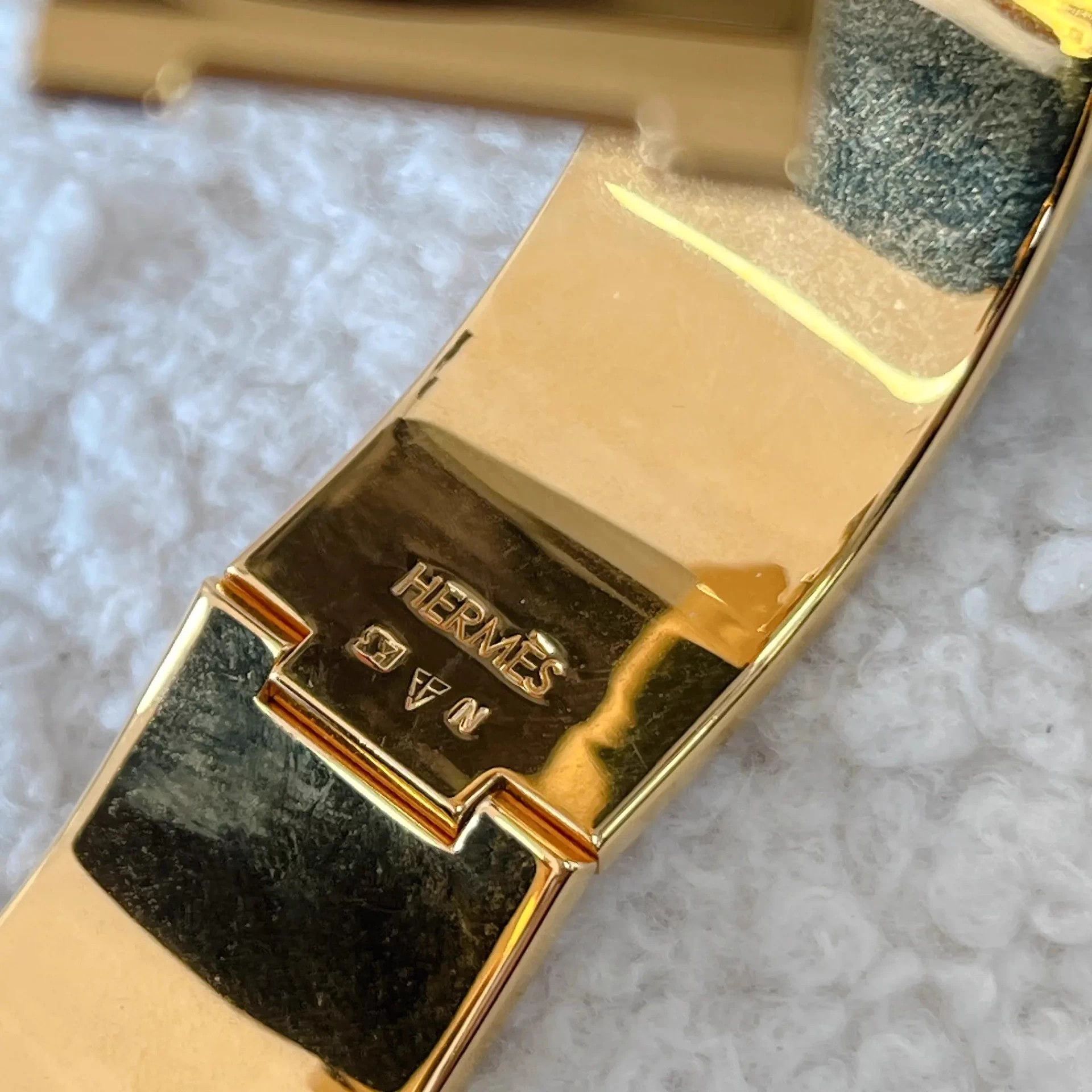 Hermes Hermes wide bangle pre-owned Size ONE SIZE - 5 Thumbnail