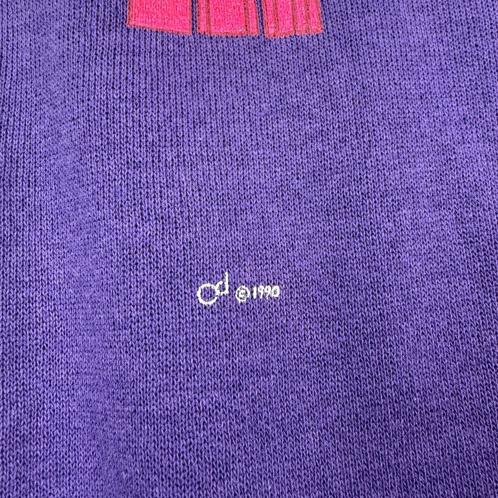 Lee VINTAGE Lee Ski Sweatshirt Adult XL Pullover Purple 90s Skiing Nature Outdoors Mens Size US XL / EU 56 / 4 - 3 Thumbnail