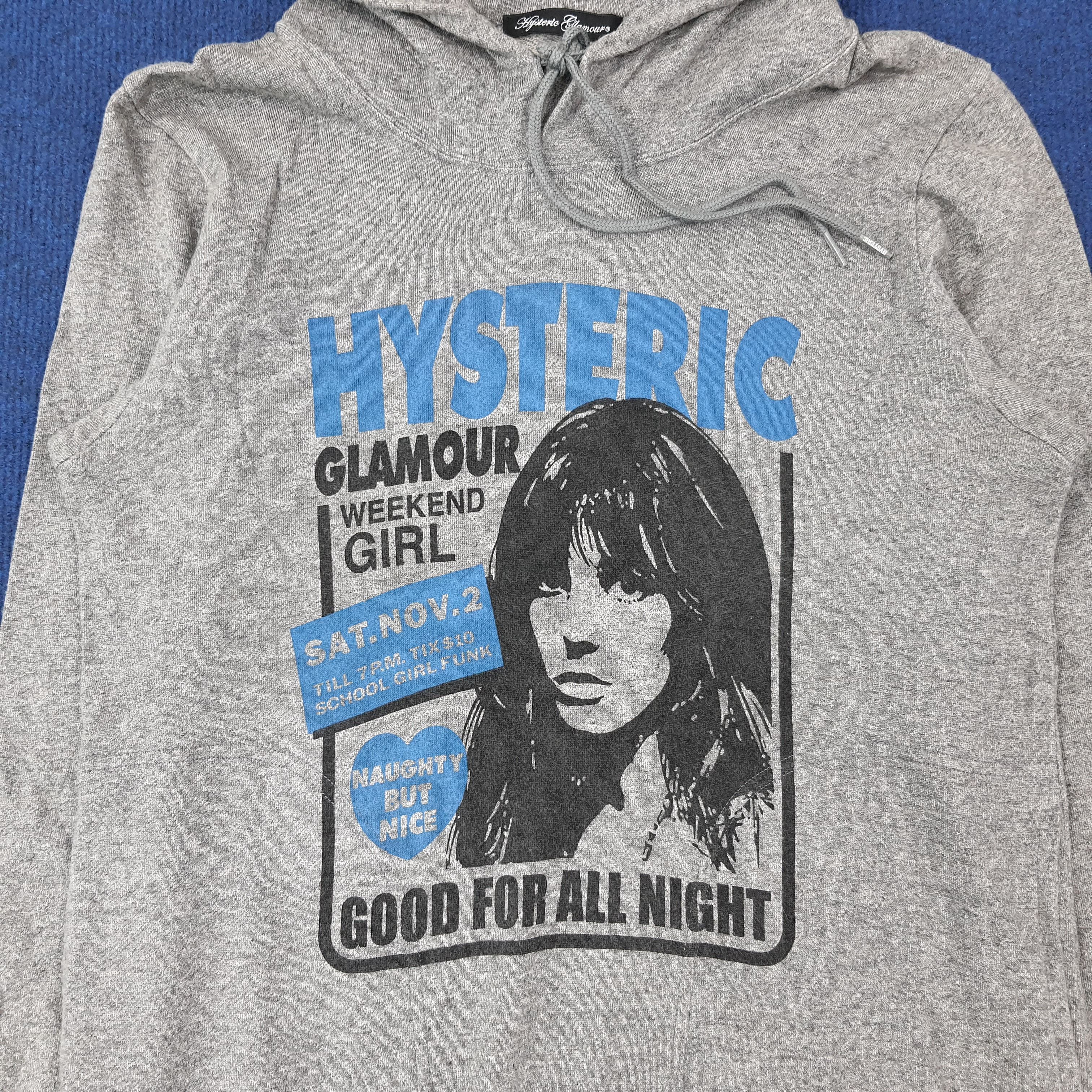 Hysteric Glamour Vintage Hysteric Glamour Japan Streetwear Hoodie C242N20 Size XS / US 0-2 / IT 36-38 - 2 Thumbnail