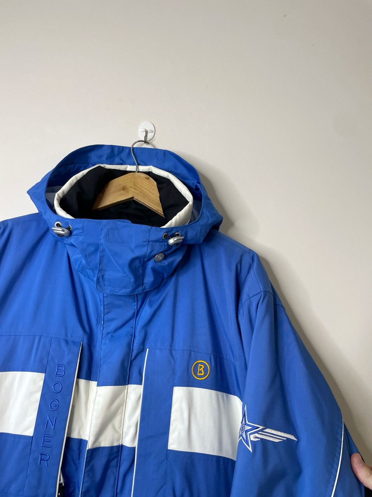 Bogner Bogner x Goan Thylmann Men’s Ski Hooded Jacket Blue Size US L / EU 52-54 / 3 - 5 Thumbnail